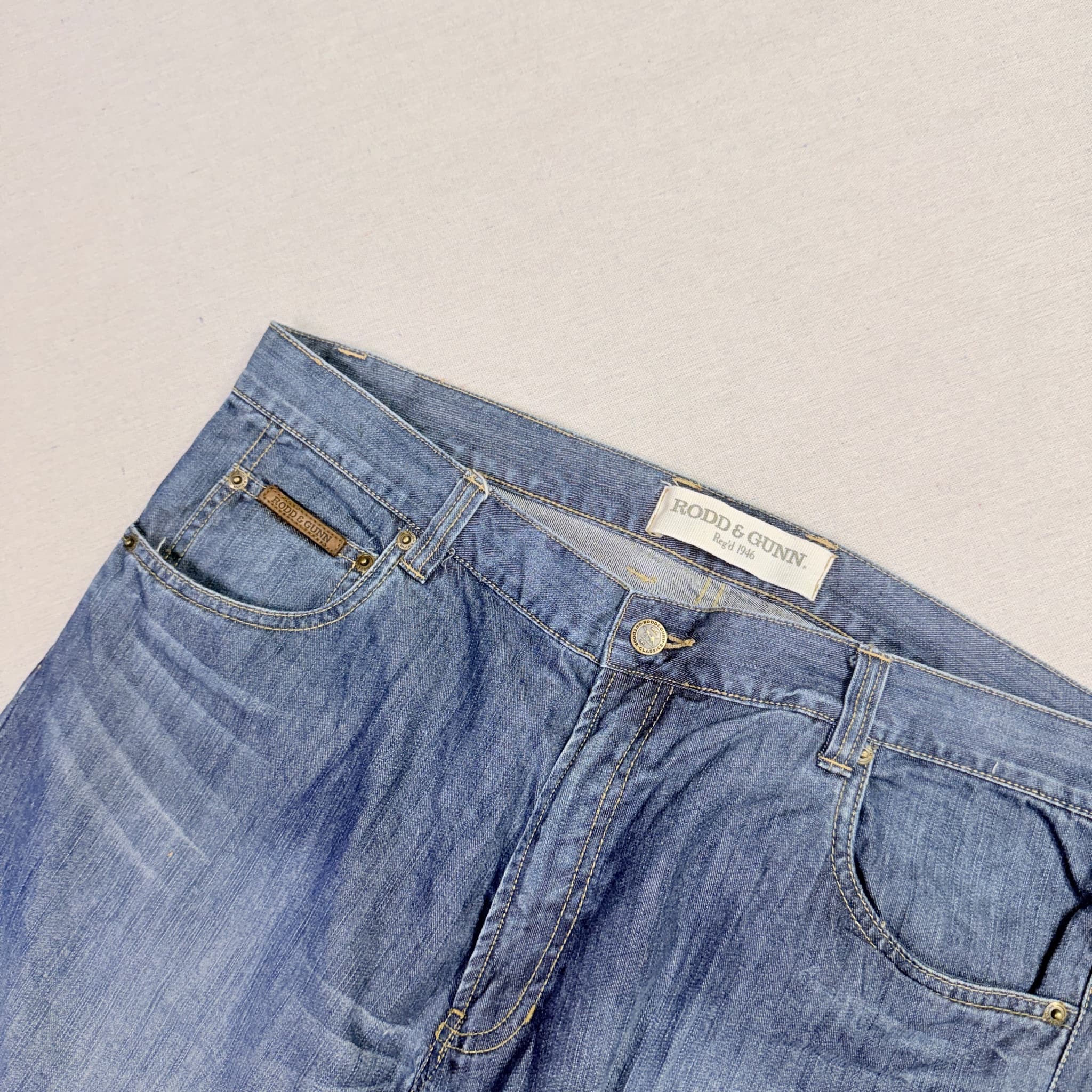 Rodd & Gunn Men's Blue Denim Shorts — photo 3 of 7