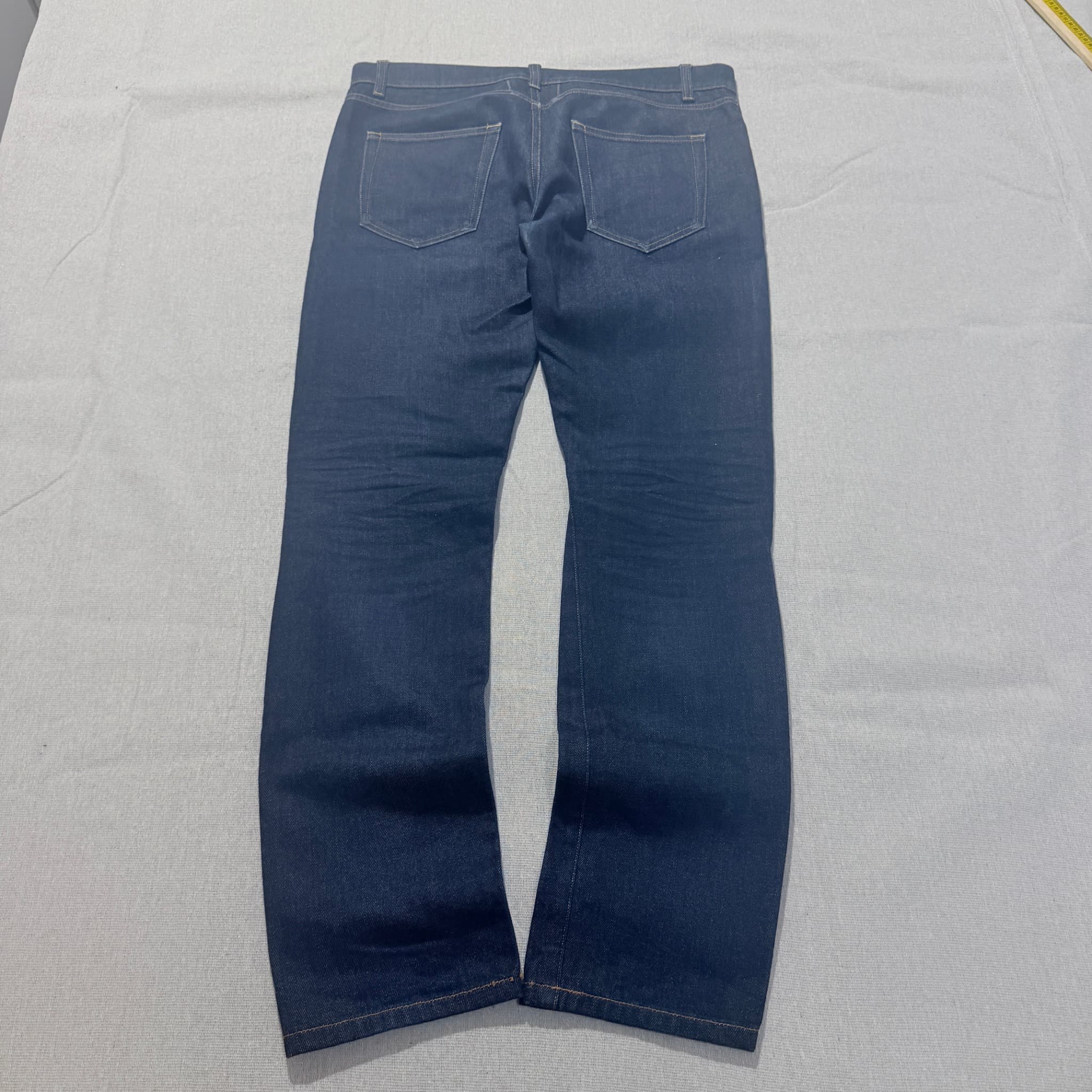 SAINT LAURENT Dark Blue Denim Jeans Men's Size 34 — photo 8 of 10