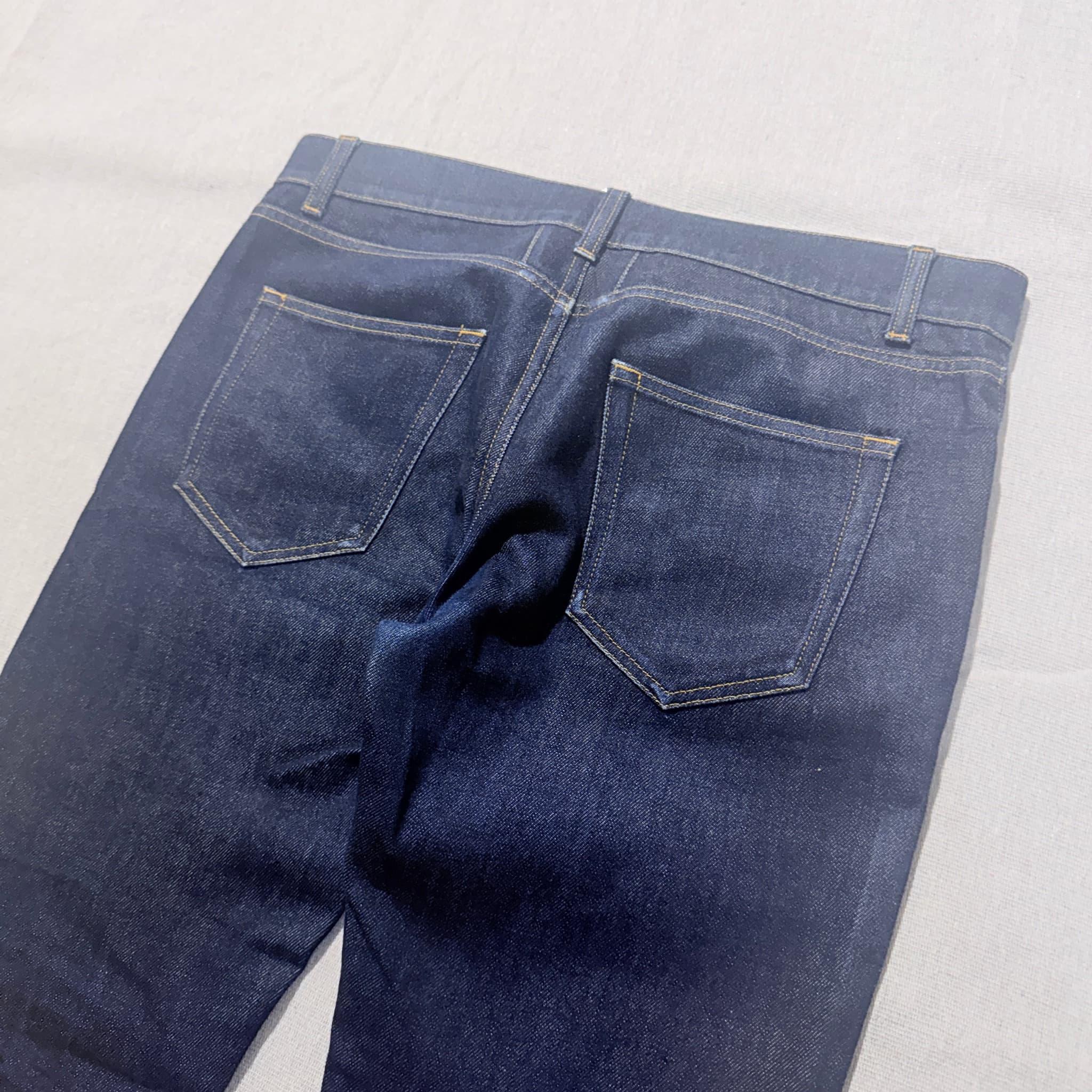 SAINT LAURENT Dark Blue Denim Jeans Men's Size 34 — photo 9 of 10