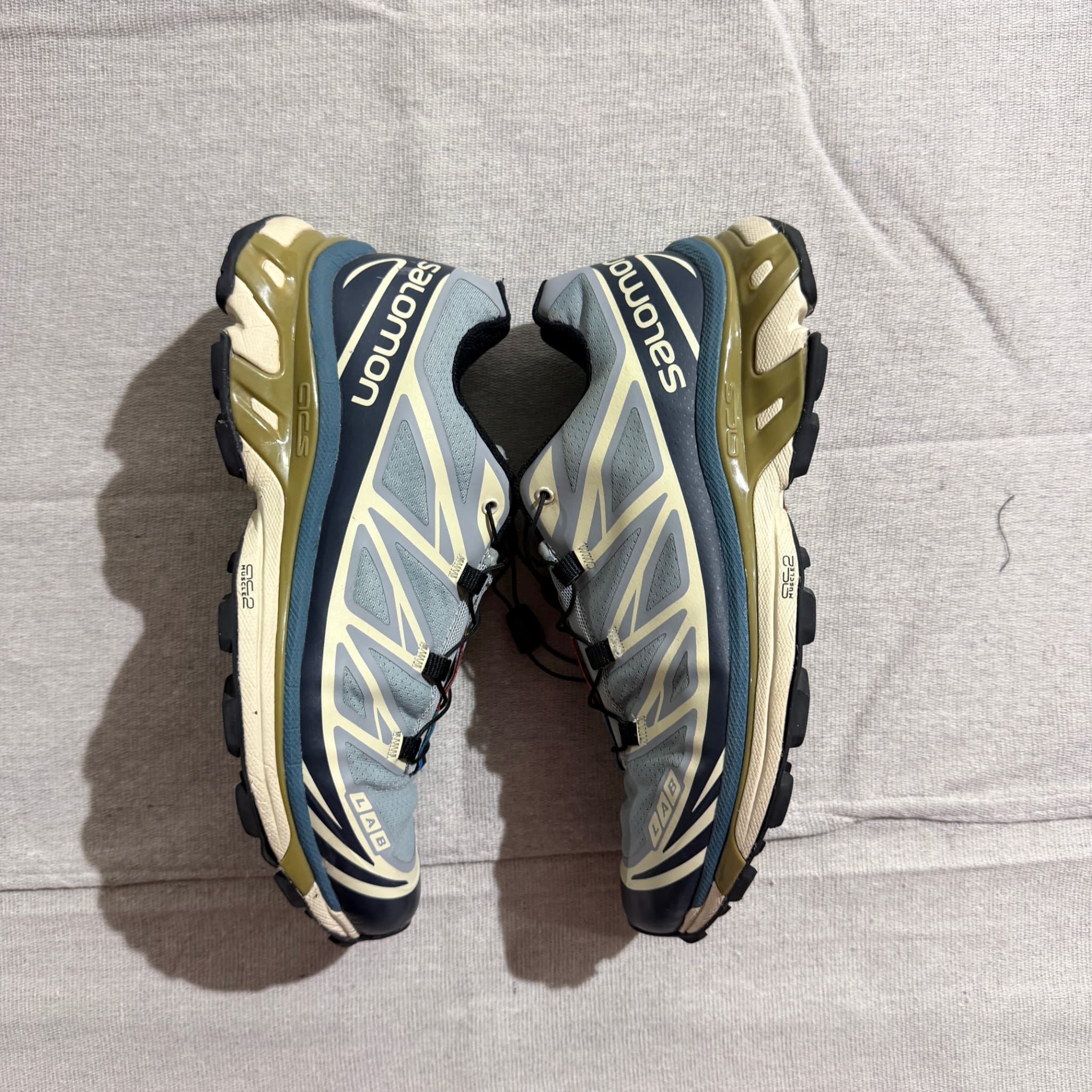Salomon S/Lab XT-6 Advanced Sneakers Lunar Rock — photo 8 of 9