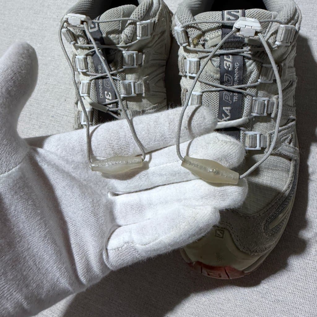 Salomon XA Pro 3D Sneakers White Grey Red US 5 / EU 37 1/3 — photo 3 of 8