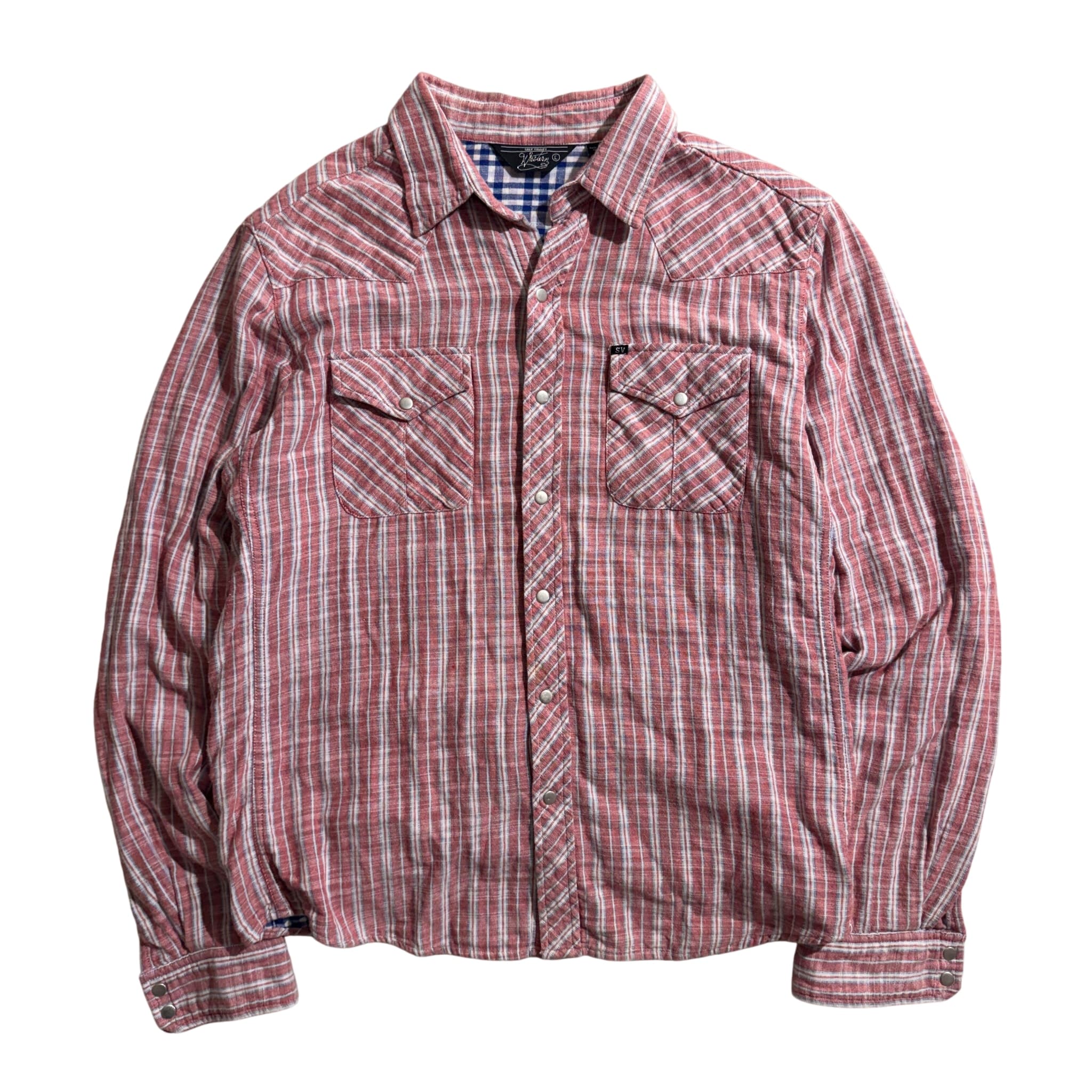 Salt Valley Western Snap Button Down Shirt L — photo 1 of 7