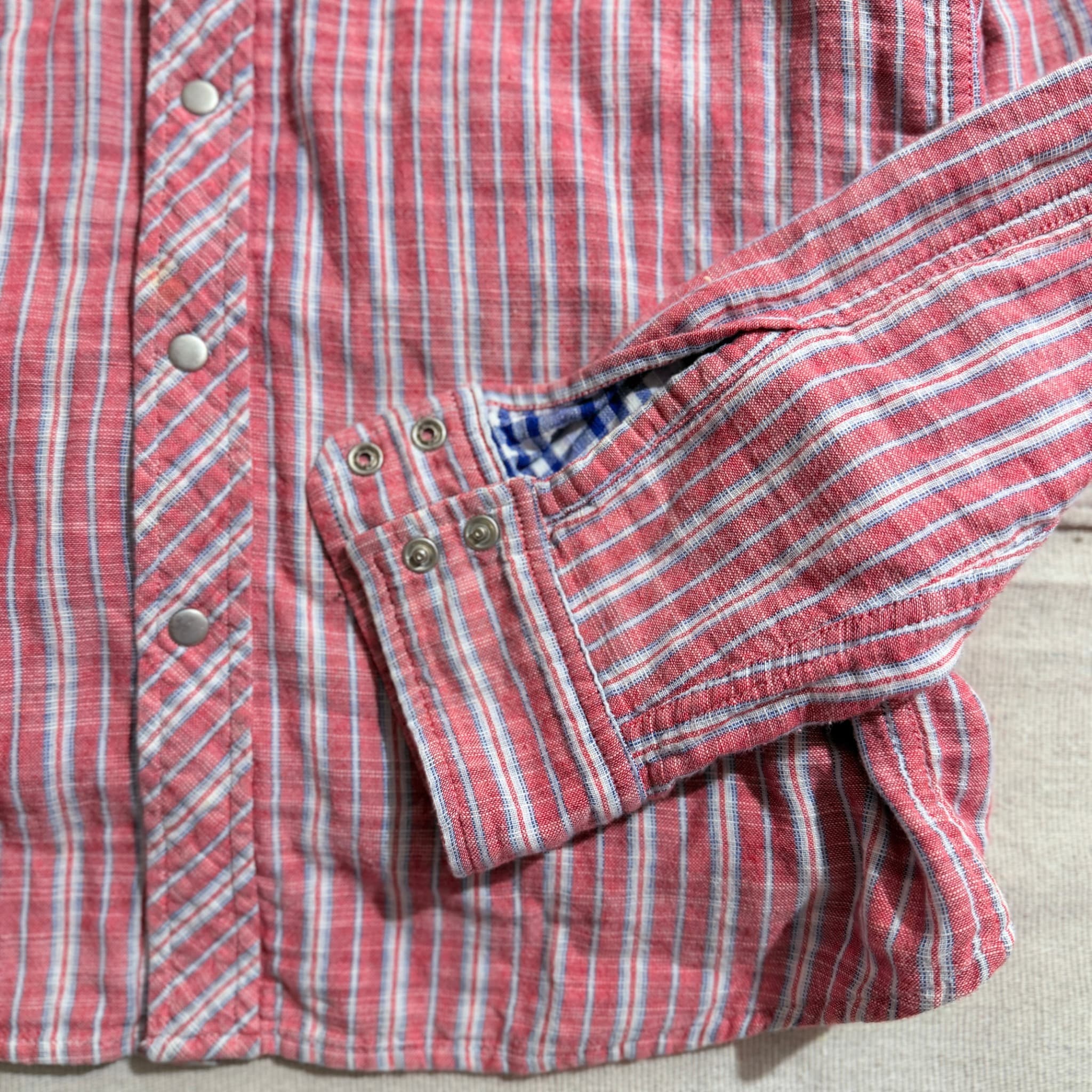 Salt Valley Western Snap Button Down Shirt L — photo 3 of 7