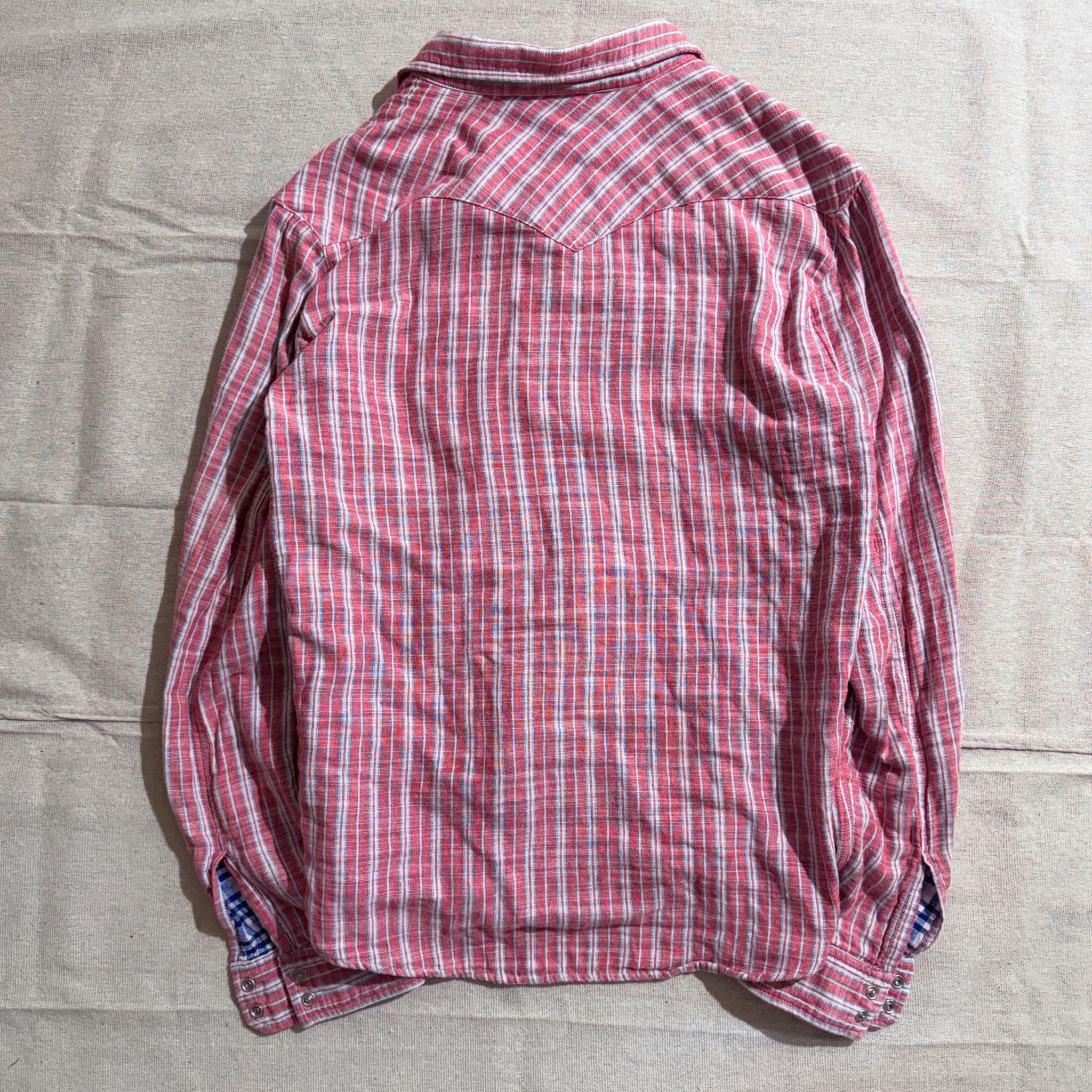 Salt Valley Western Snap Button Down Shirt L — photo 5 of 7