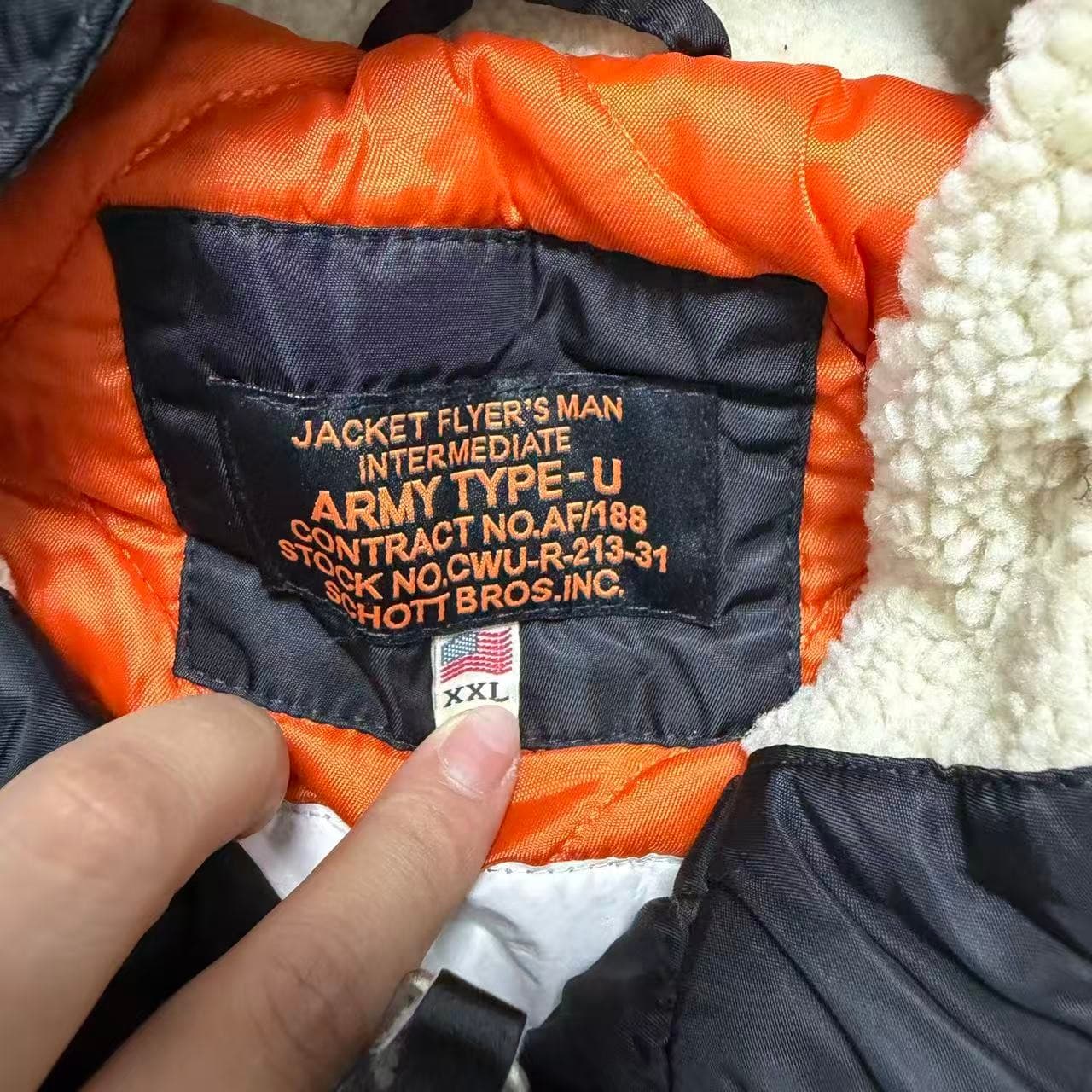 Schott Bros. Inc. MA-1 Flying Jacket Parka XXL — photo 3 of 8