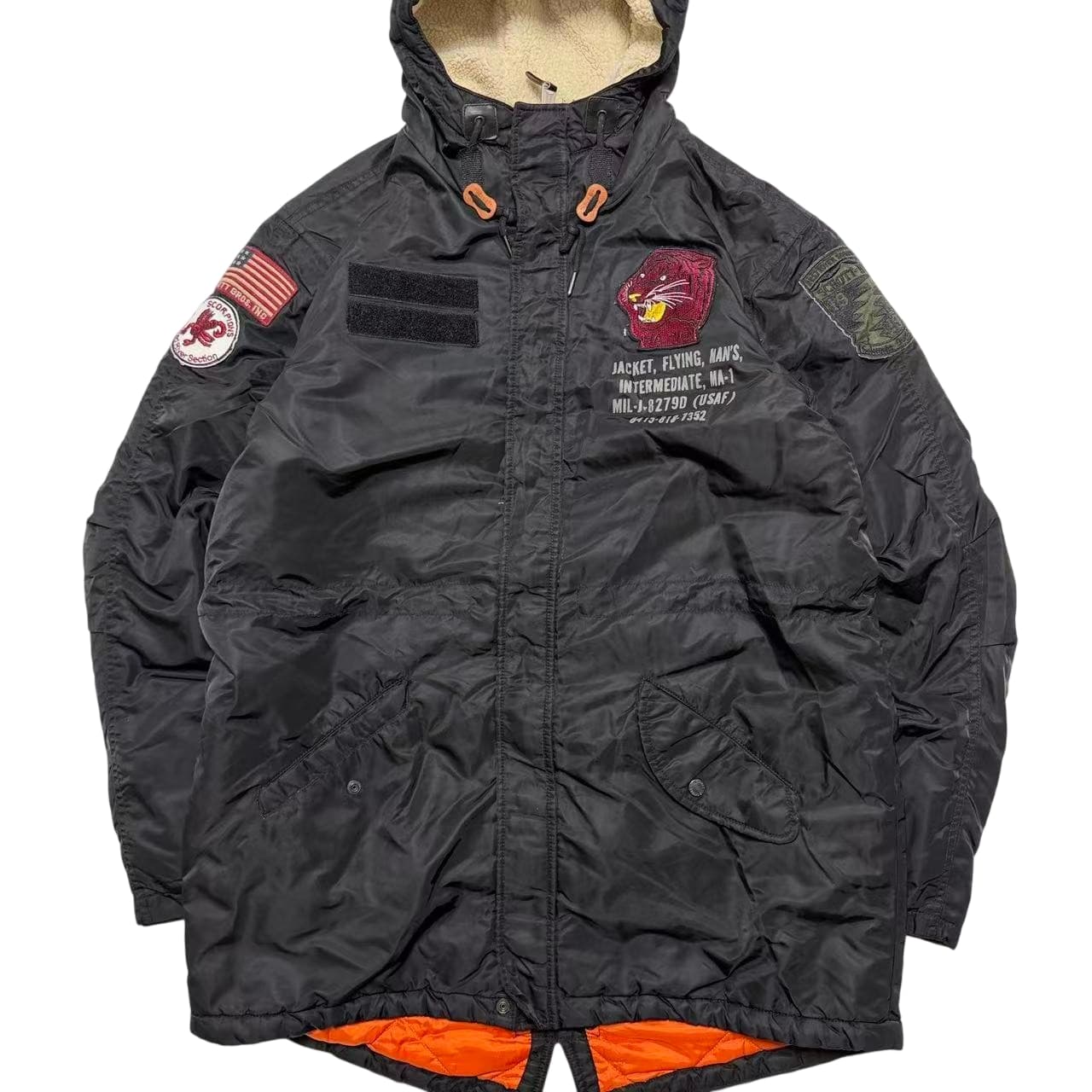 Schott Bros. Inc. MA-1 Flying Jacket Parka XXL — photo 1 of 8