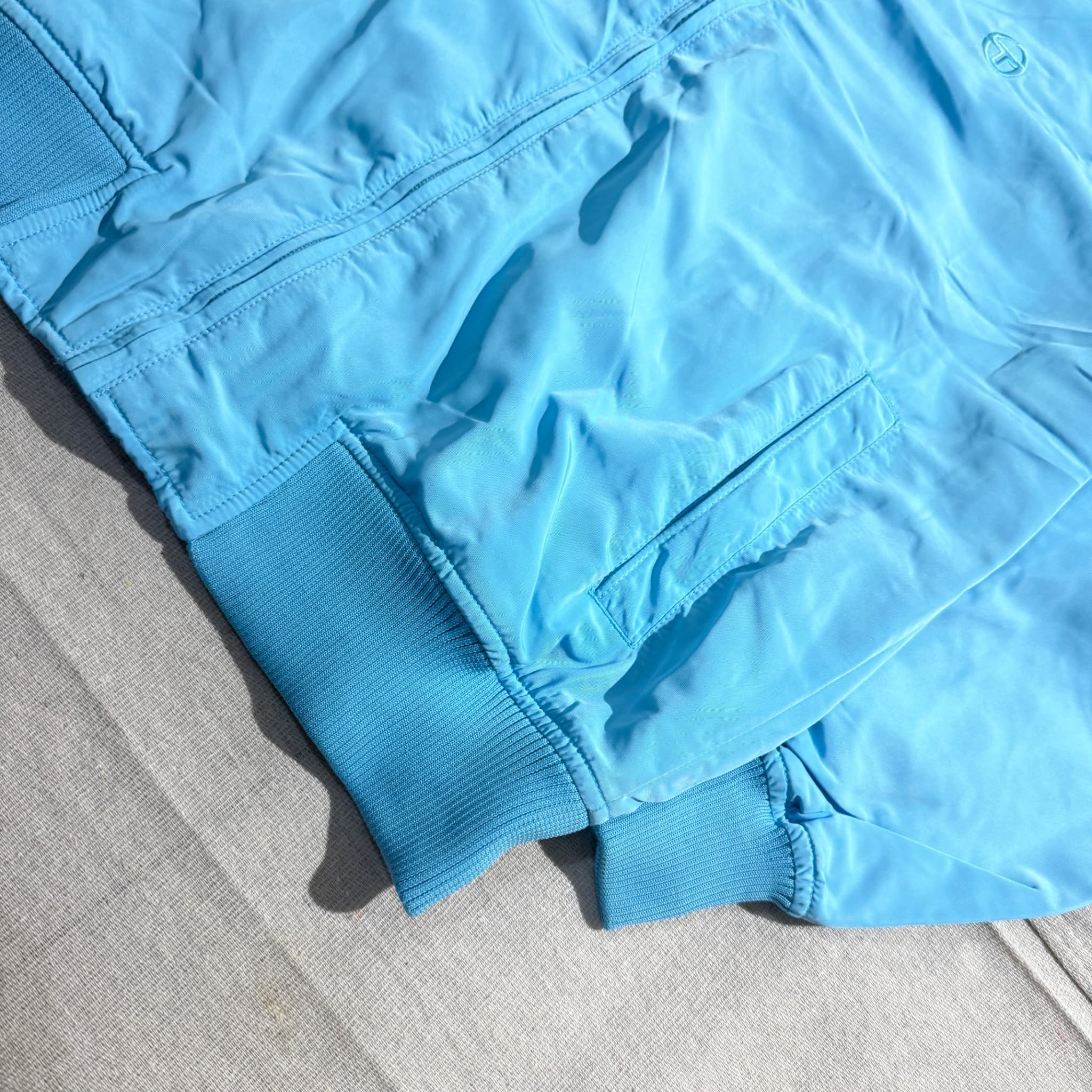 Sergio Tacchini Young Line Track Jacket Light Blue Full Zip — photo 2 of 6