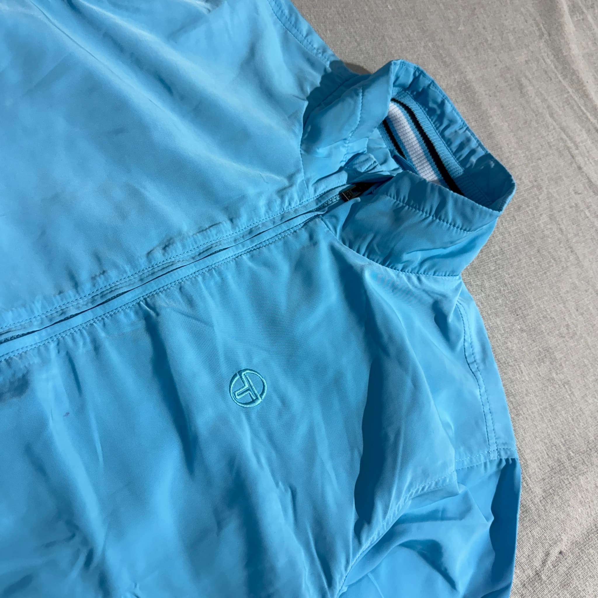 Sergio Tacchini Young Line Track Jacket Light Blue Full Zip — photo 3 of 6