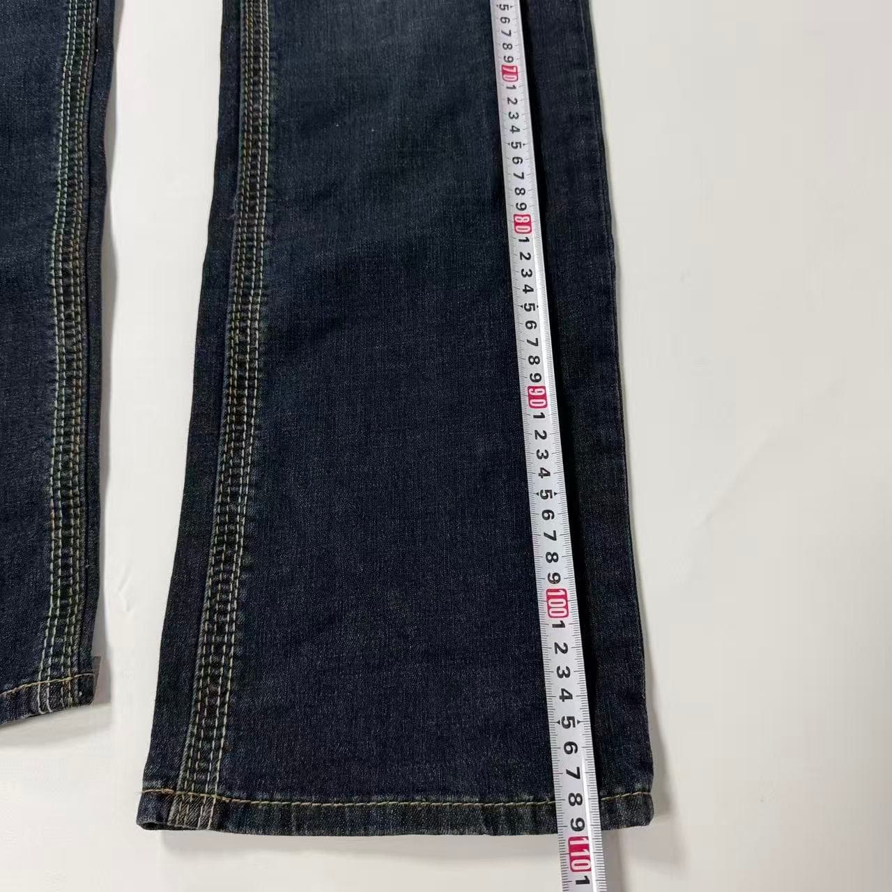 Seven7 Straight Leg Dark Wash Jeans — photo 9 of 10