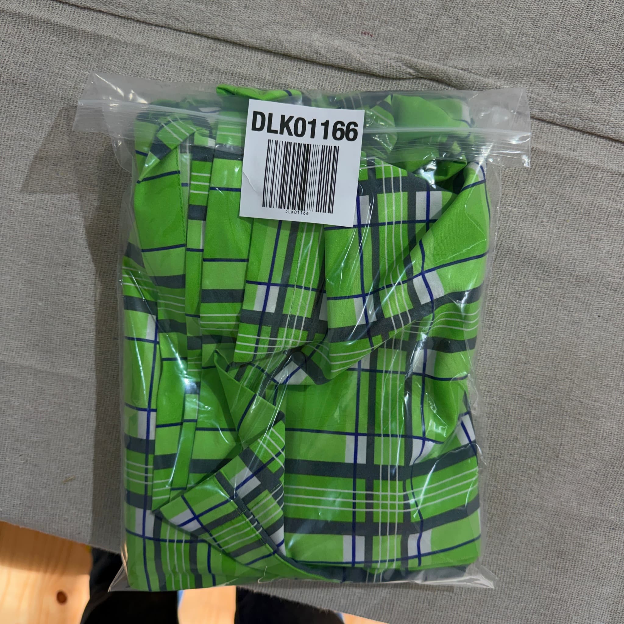 Sligo Golf Shorts Green Plaid Flat Front Men's Size 34 — photo 8 of 8