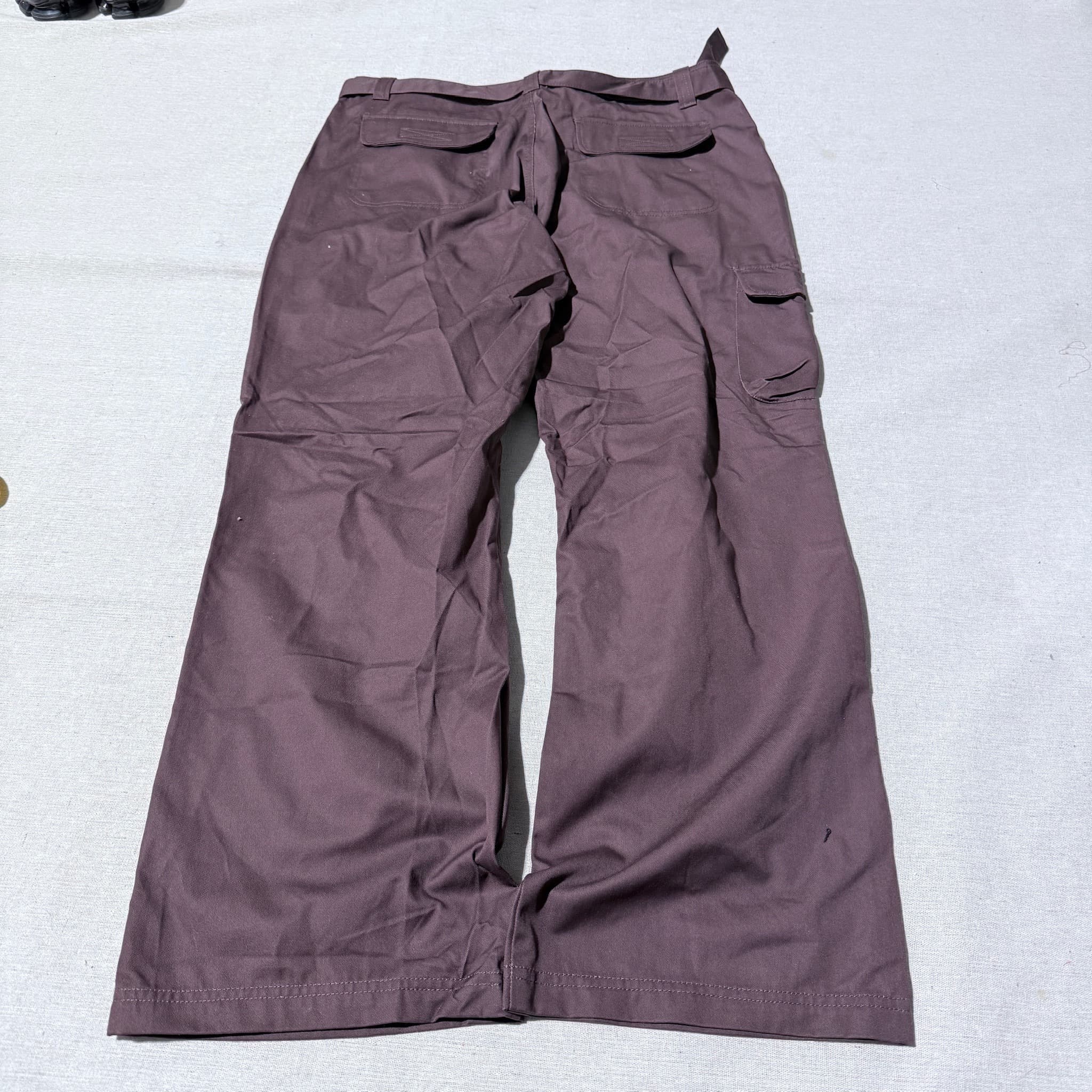Sport By Cherokee Brown Cargo Pants With Belt — photo 5 of 6