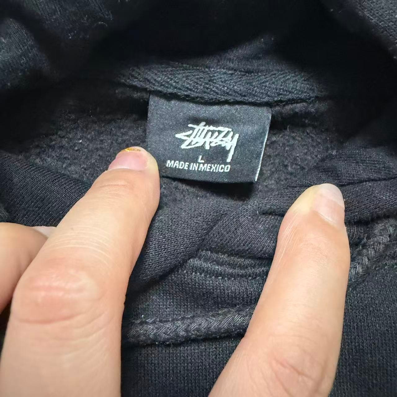 Stüssy 8-Ball Hoodie Black Gold Size L — photo 5 of 8