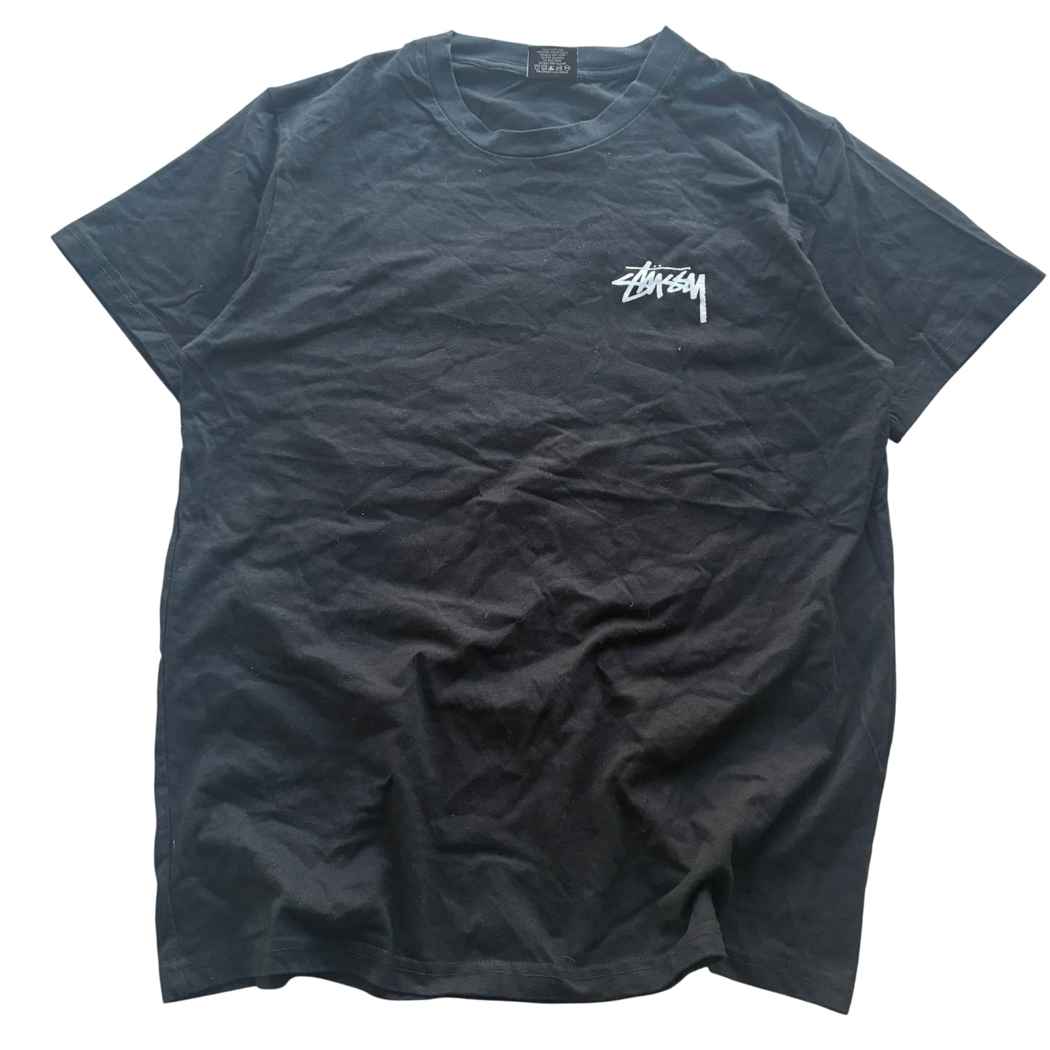 Stüssy Basic Logo T-Shirt Black Size L — photo 1 of 7