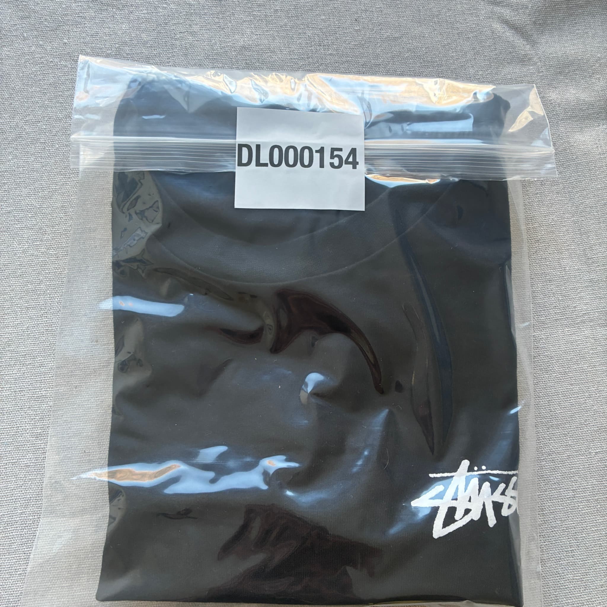 Stüssy Basic Logo T-Shirt Black Size L — photo 7 of 7