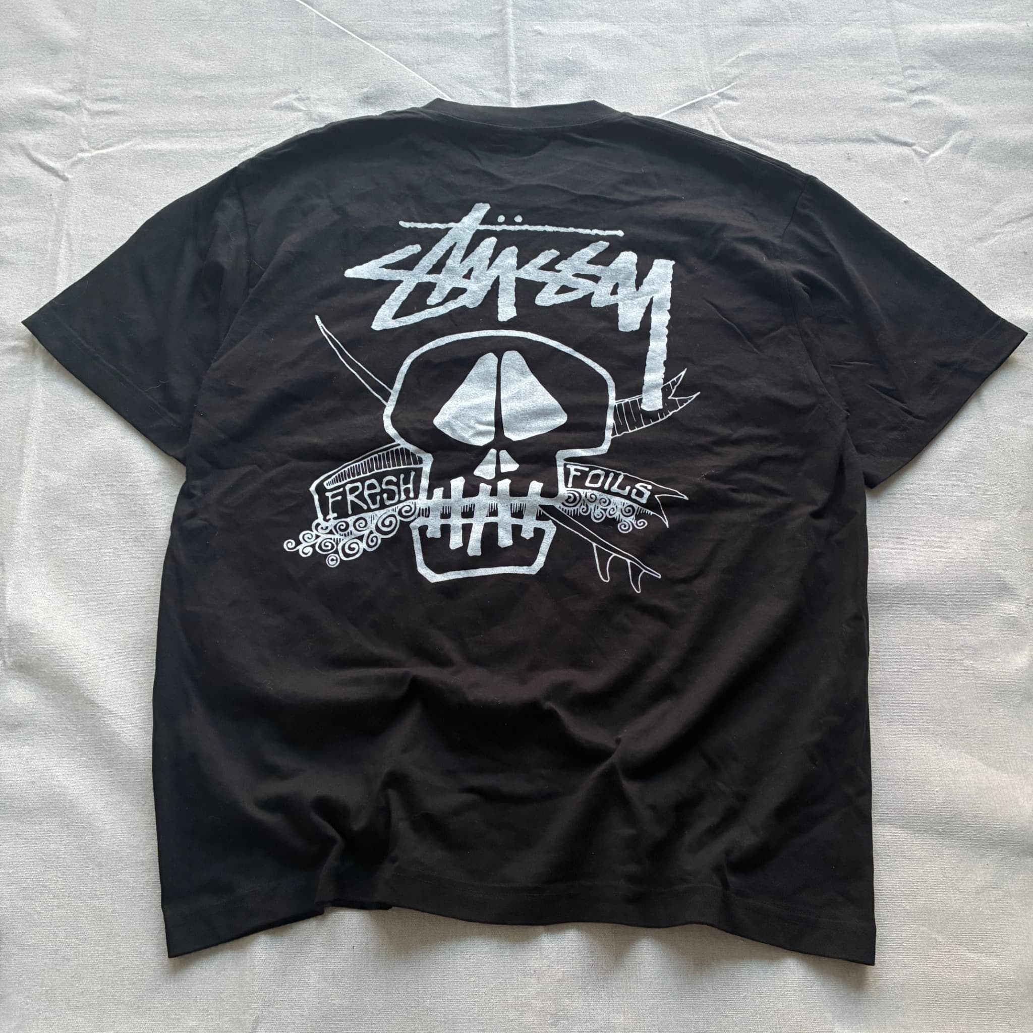 Stüssy Fresh Foils Skull Graphic T-Shirt — photo 1 of 7