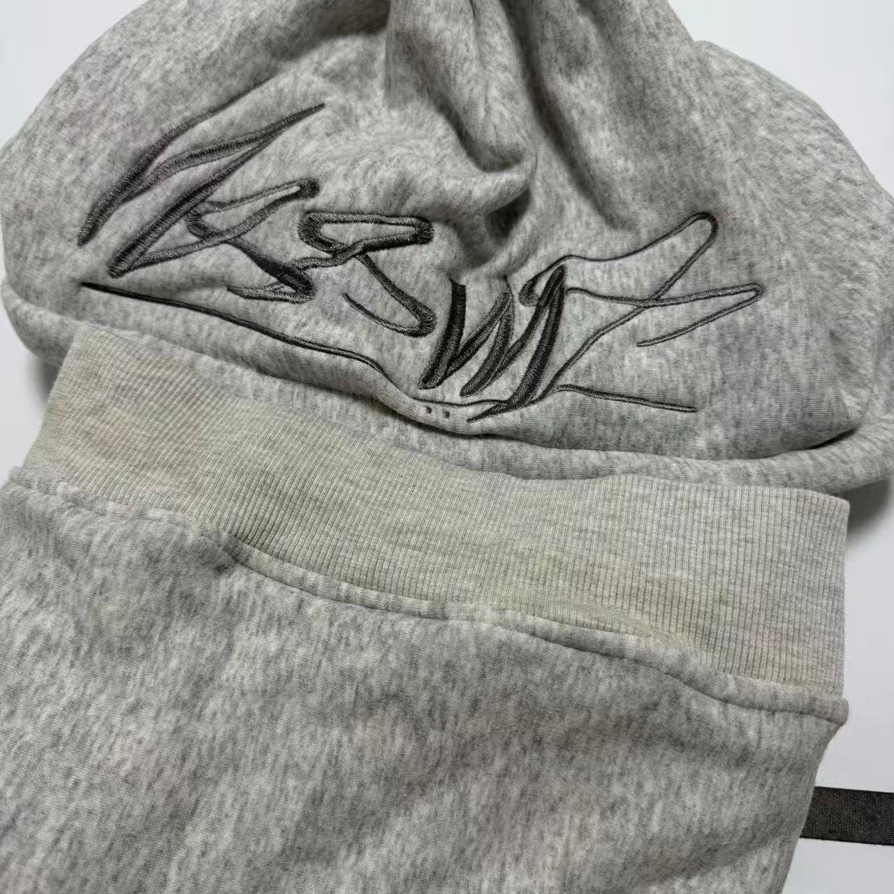 Stüssy Graffiti Logo Grey Hoodie — photo 5 of 5