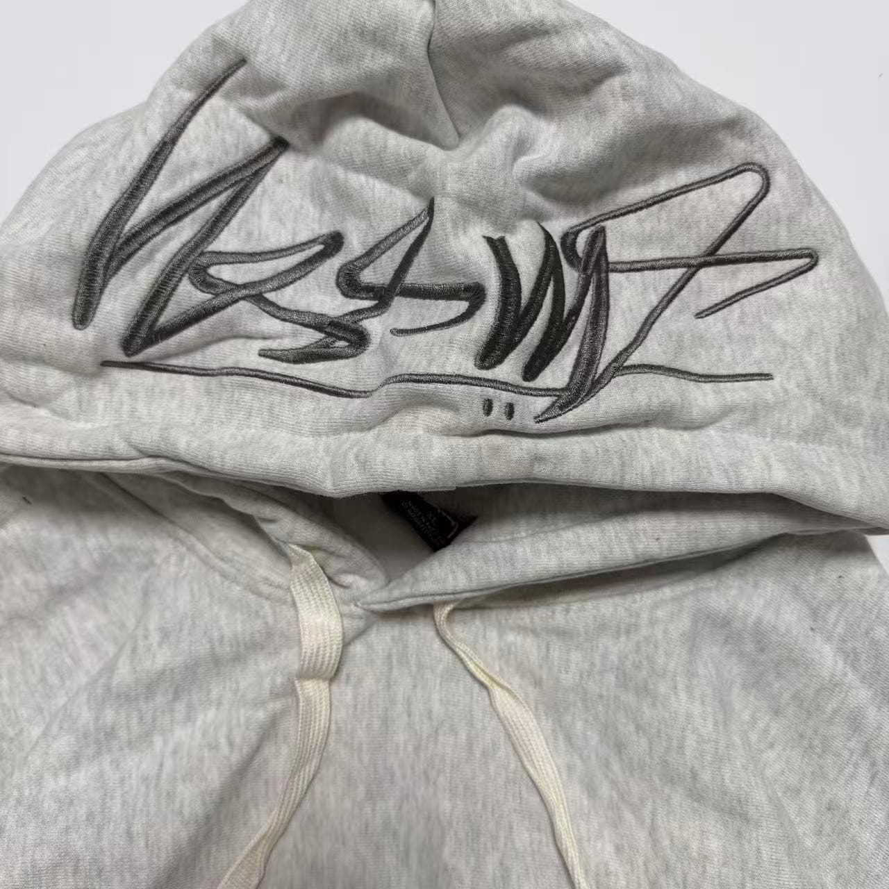 Stüssy Graffiti Logo Grey Hoodie XL — photo 7 of 7