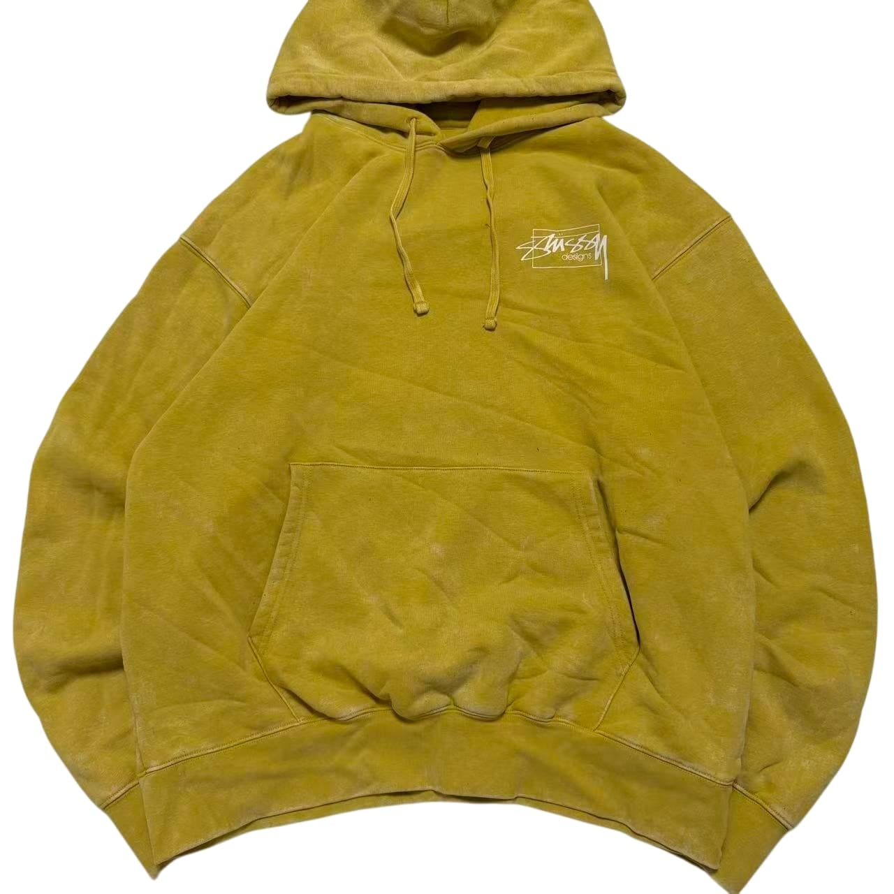 Stüssy Pigment Dyed Mustard Hoodie — photo 1 of 7