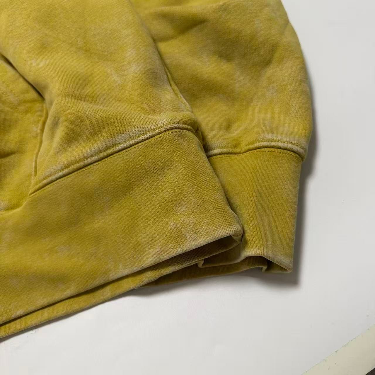 Stüssy Pigment Dyed Mustard Hoodie — photo 6 of 7