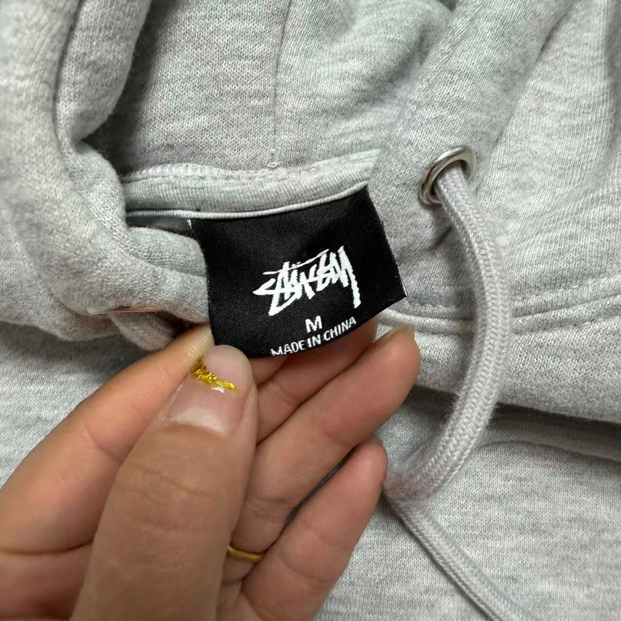 Stüssy World Tour Hoodie Grey — photo 3 of 8