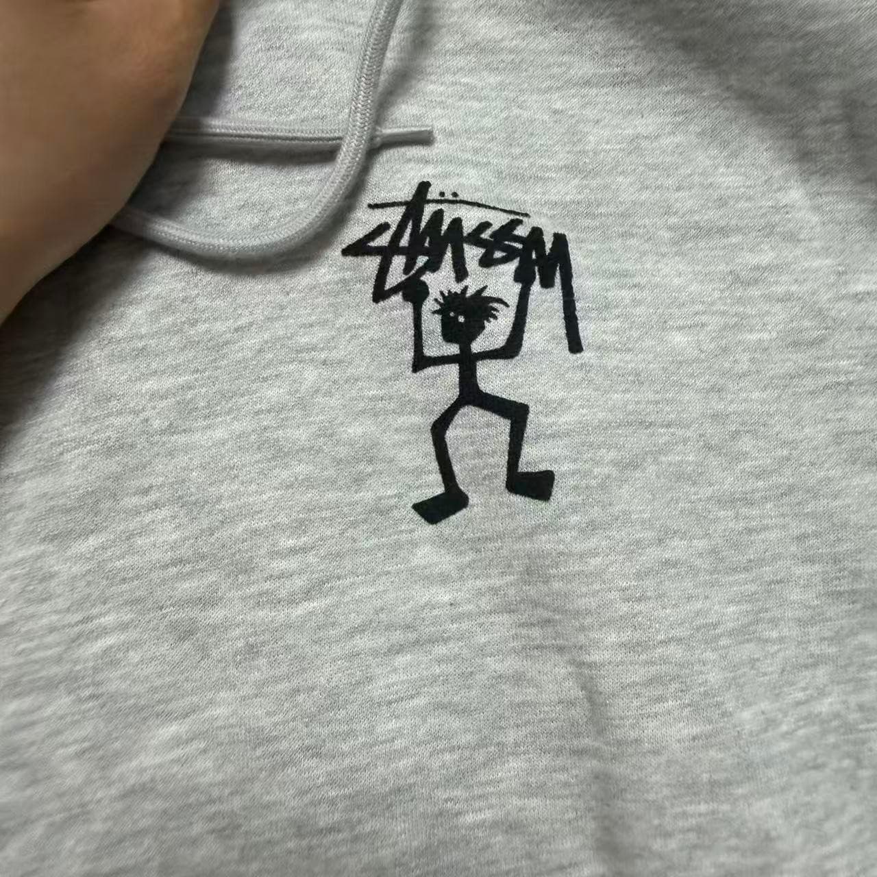 Stüssy World Tour Hoodie Grey — photo 4 of 8