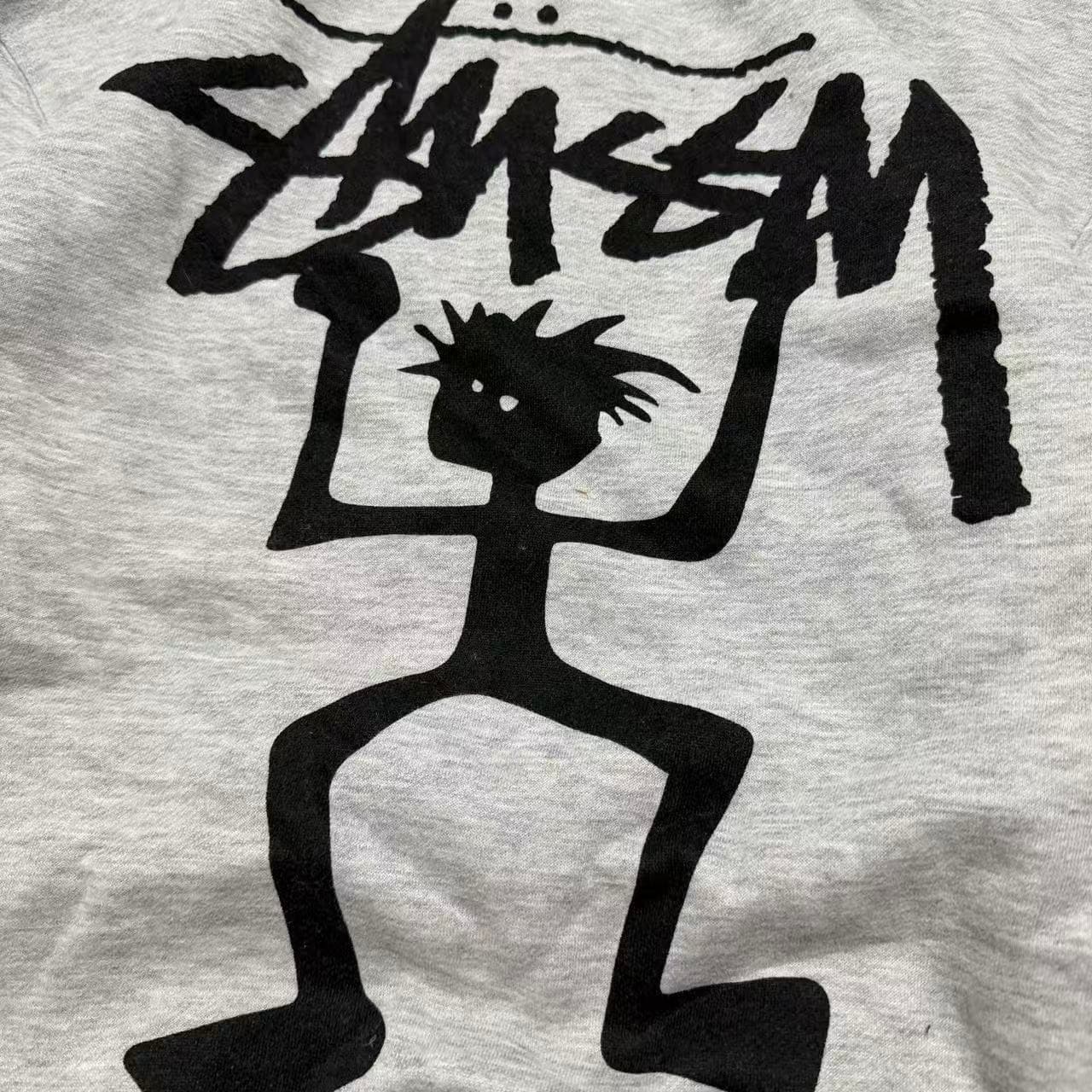 Stüssy World Tour Hoodie Grey — photo 8 of 8