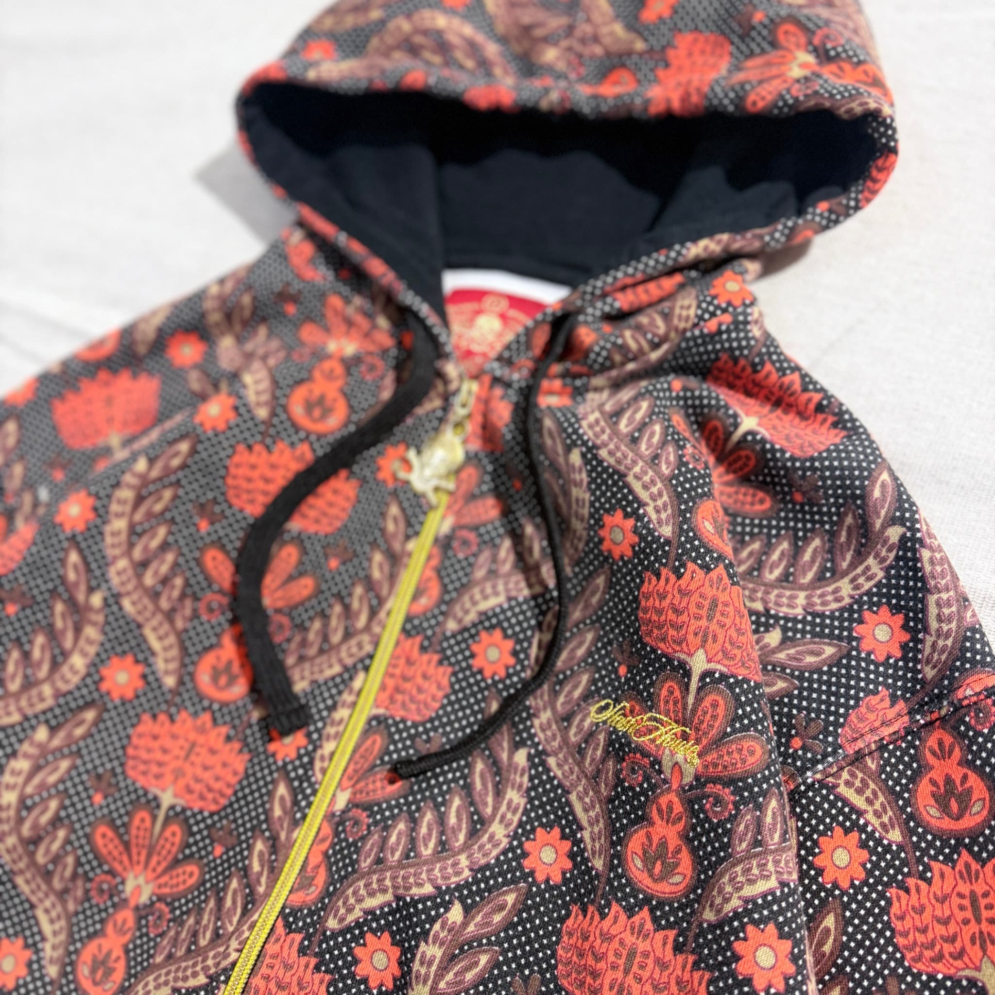 Stash House Floral Full Zip Hoodie — photo 3 of 7
