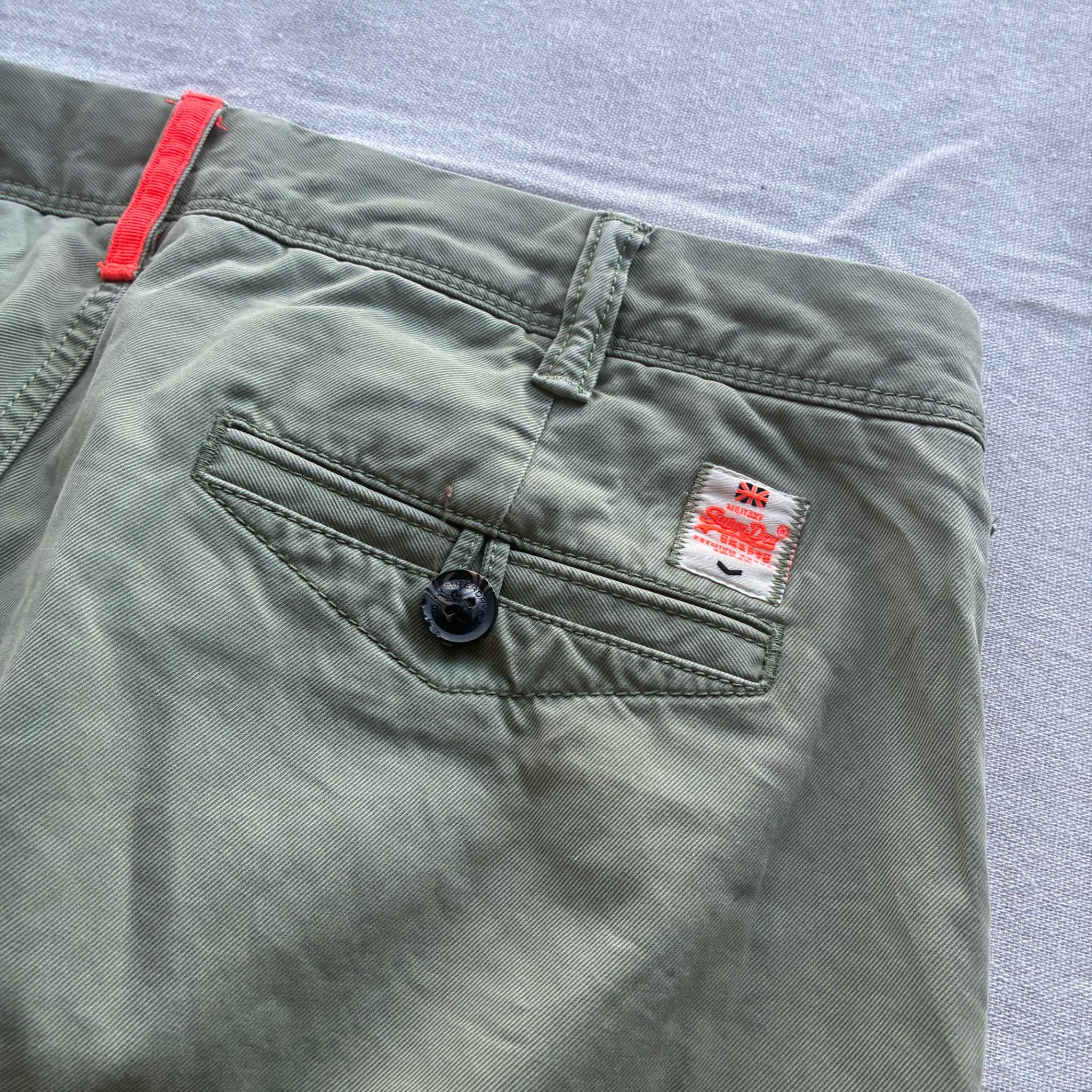 Superdry Men's Olive Green Chino Trousers — photo 5 of 7