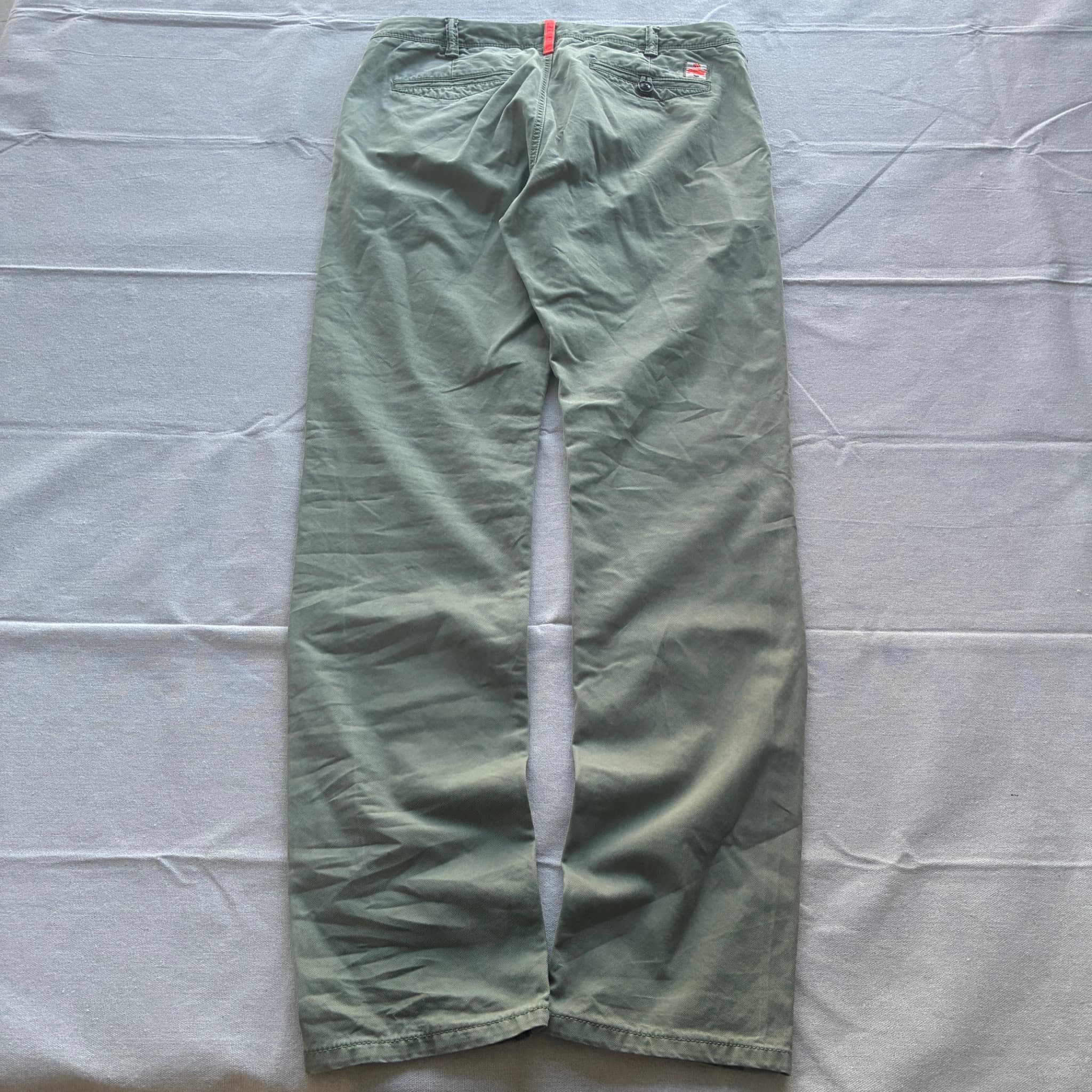 Superdry Men's Olive Green Chino Trousers — photo 6 of 7