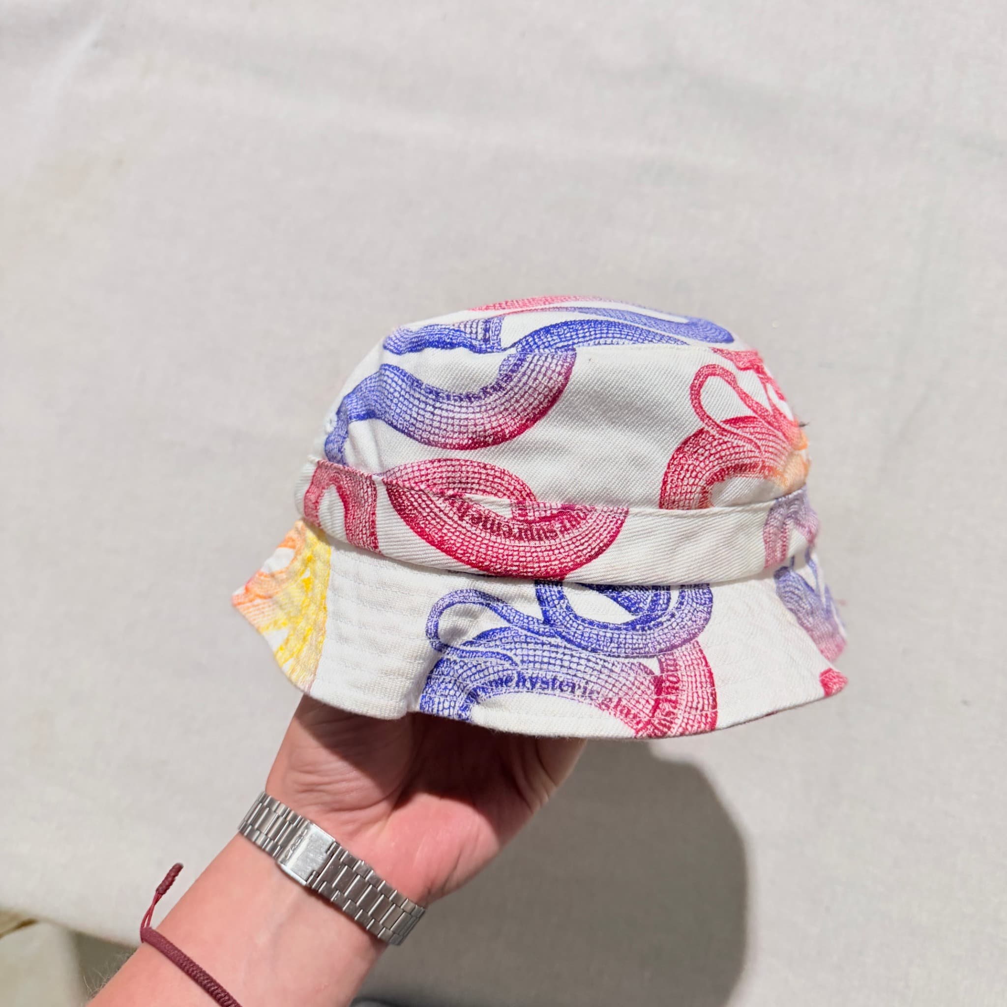 Supreme Hysteric Glamour Snake Denim Crusher Hat Multi-Colour M/L — photo 3 of 6