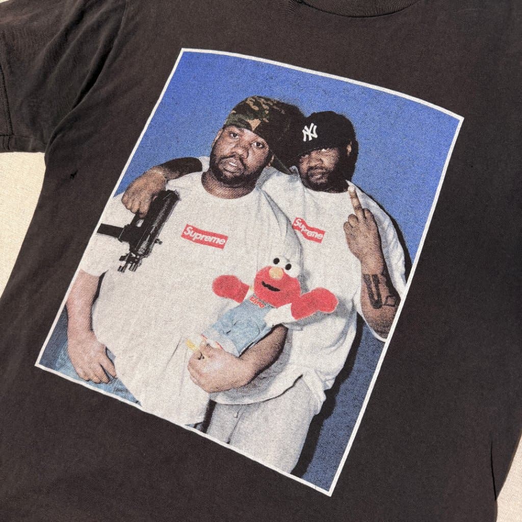Supreme Raekwon Graphic T-Shirt Black Unisex — photo 3 of 8
