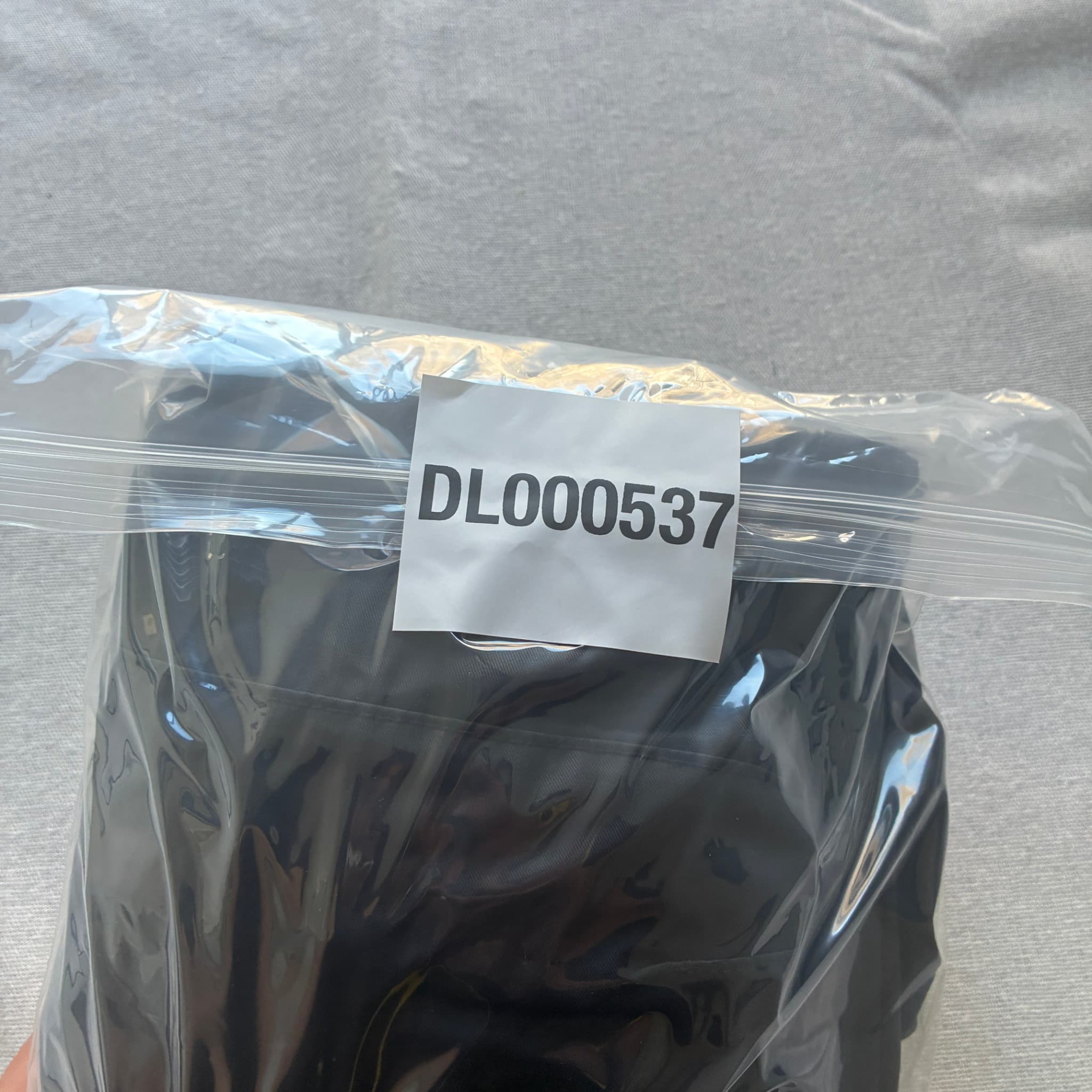 Technical Wide Leg Trousers Black L — photo 8 of 8