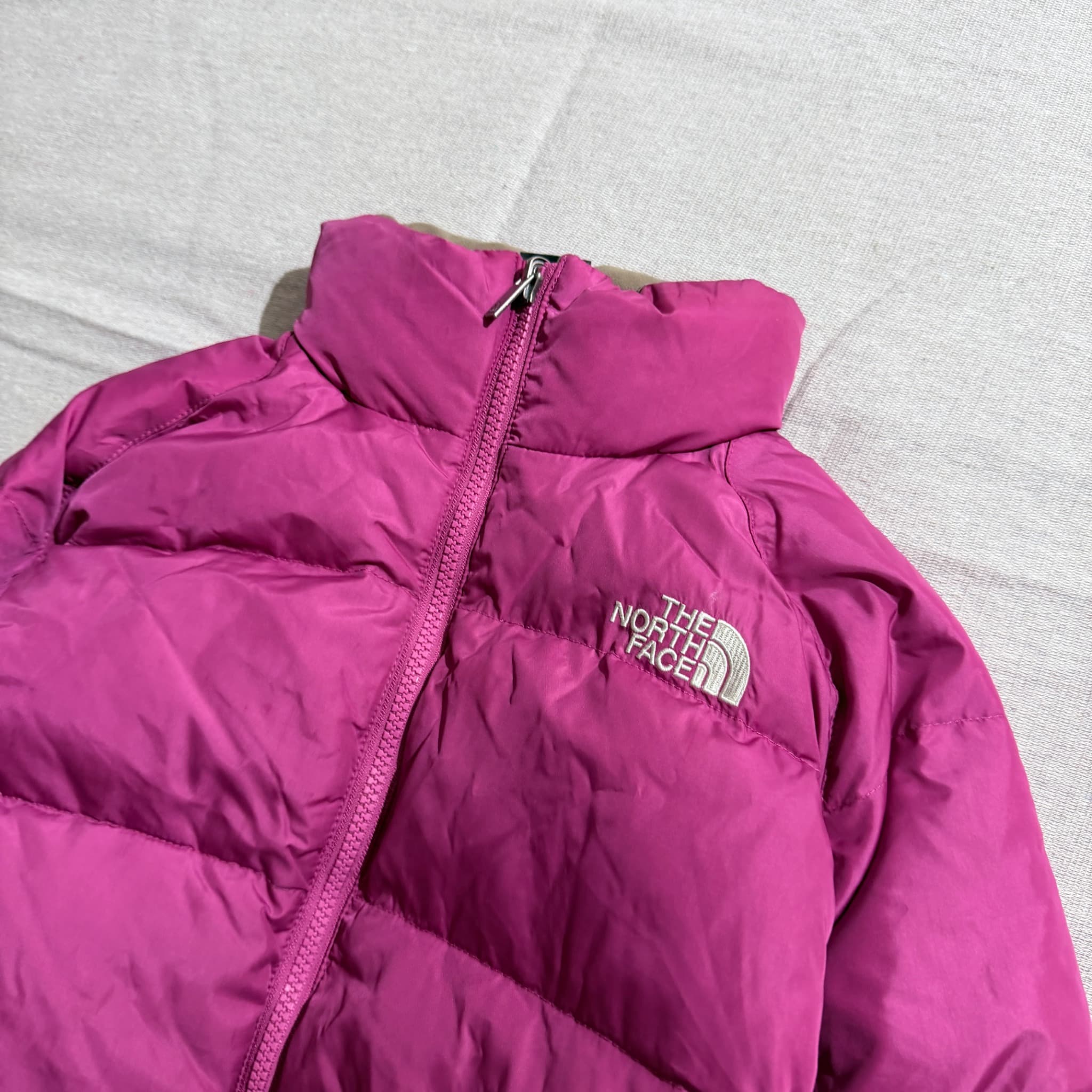 The North Face 550 Down Puffer Jacket Pink — photo 2 of 9