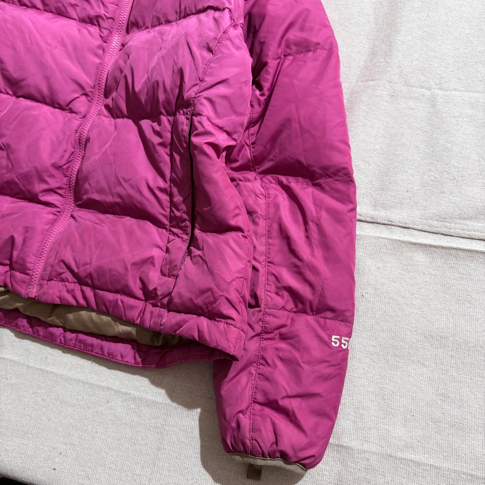 The North Face 550 Down Puffer Jacket Pink — photo 3 of 9