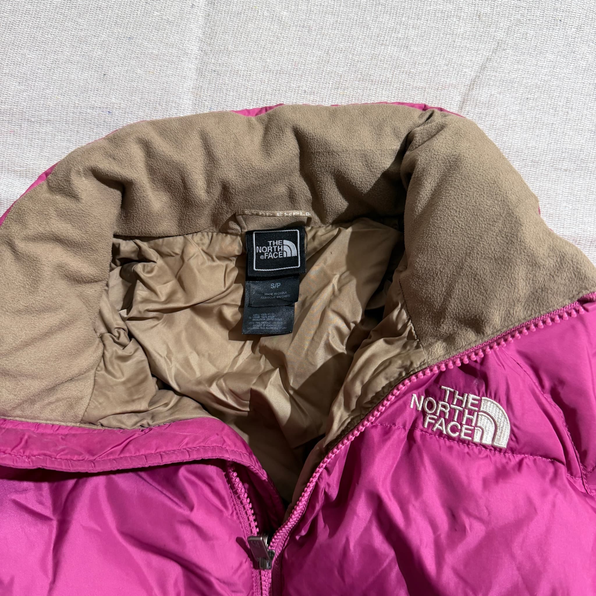 The North Face 550 Down Puffer Jacket Pink — photo 5 of 9