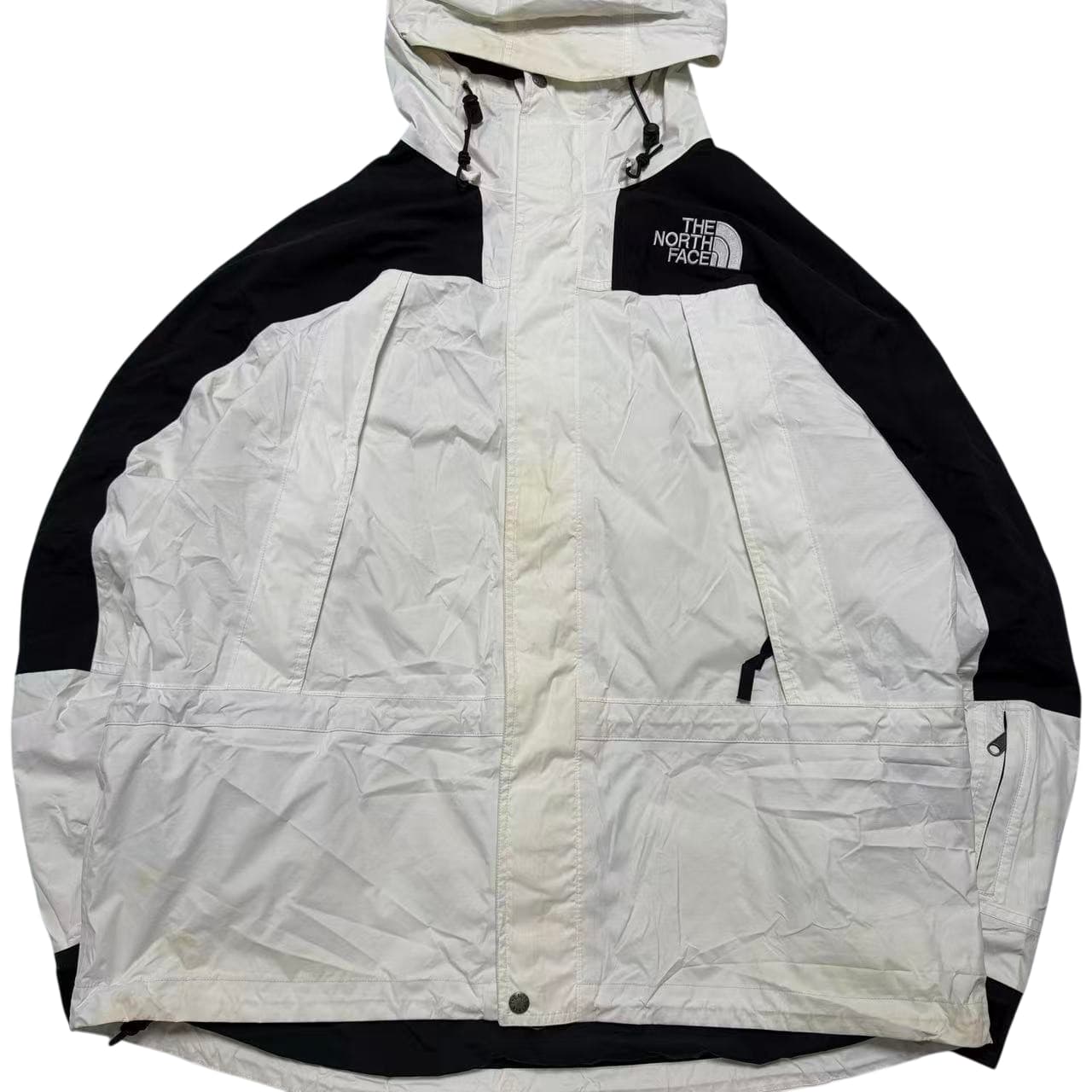 The North Face Mountain Light Jacket White Black — photo 1 of 10