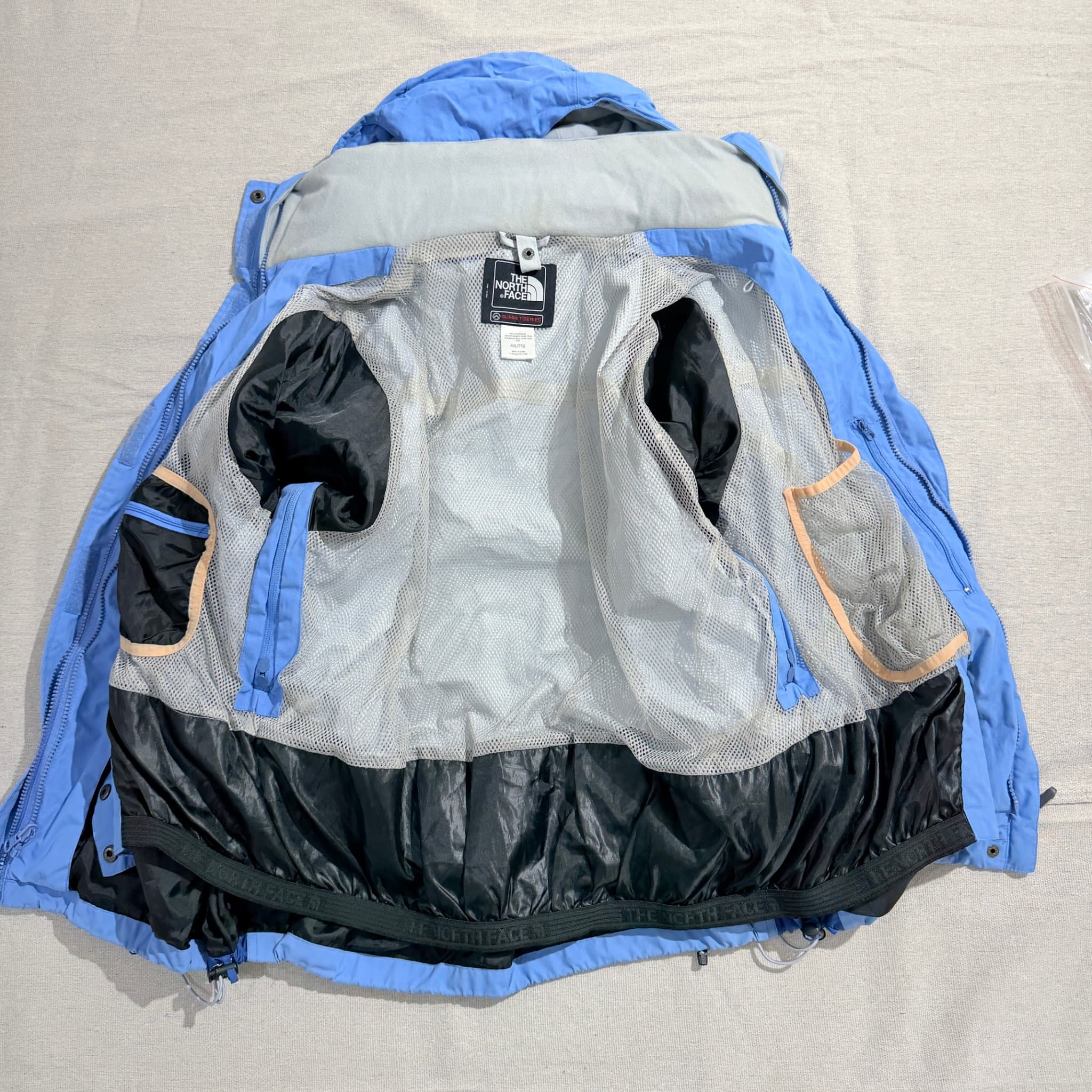 The North Face Summit Series HyVent Hooded Jacket Blue XXL — photo 5 of 9