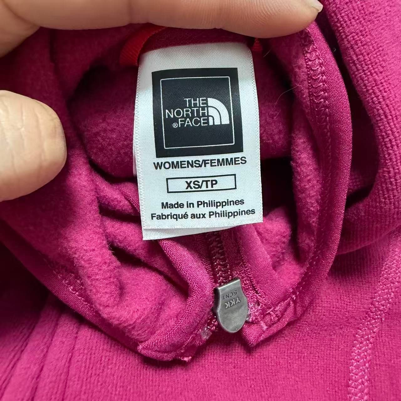 The North Face Women's Osito Fleece Full Zip Hoodie Pink — photo 3 of 5