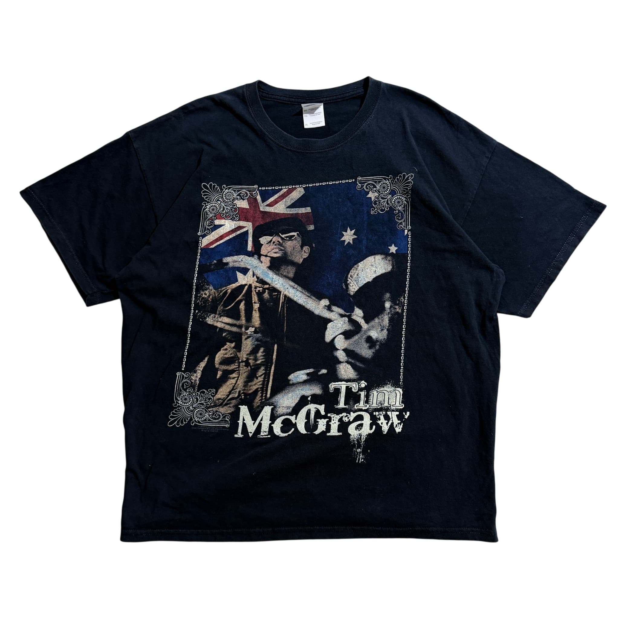 Tim McGraw 2010 Australian Tour Graphic T-Shirt XL — photo 1 of 7