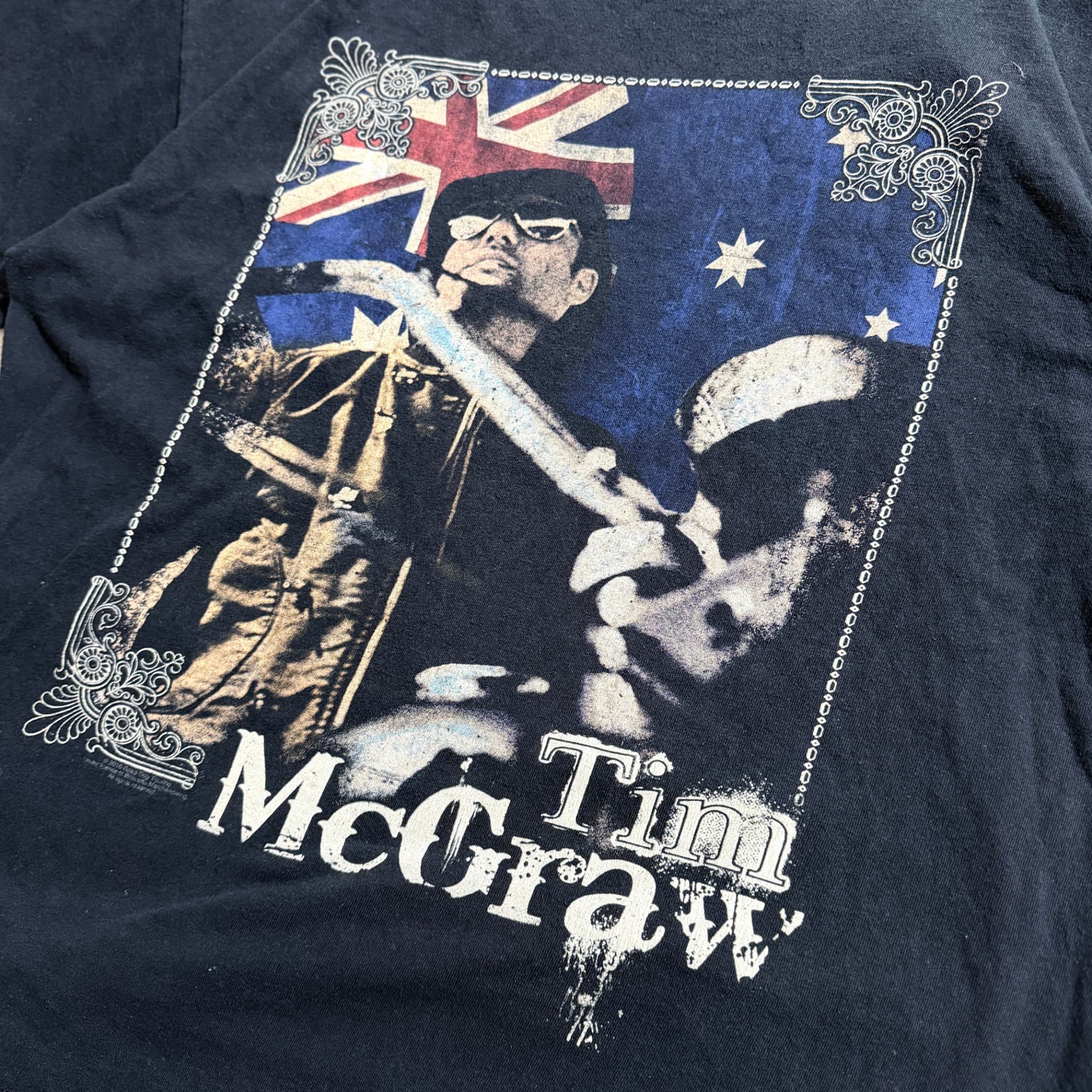 Tim McGraw 2010 Australian Tour Graphic T-Shirt XL — photo 2 of 7
