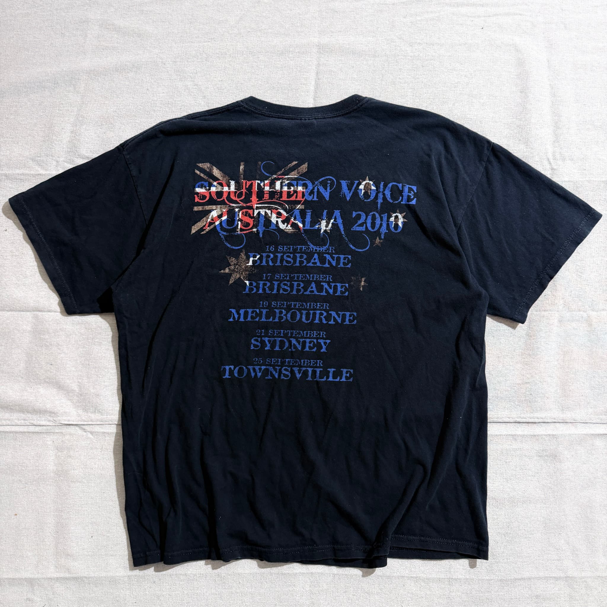 Tim McGraw 2010 Australian Tour Graphic T-Shirt XL — photo 5 of 7