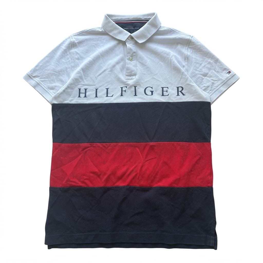 Tommy Hilfiger Men's Colorblock Polo Shirt Size M — photo 1 of 6