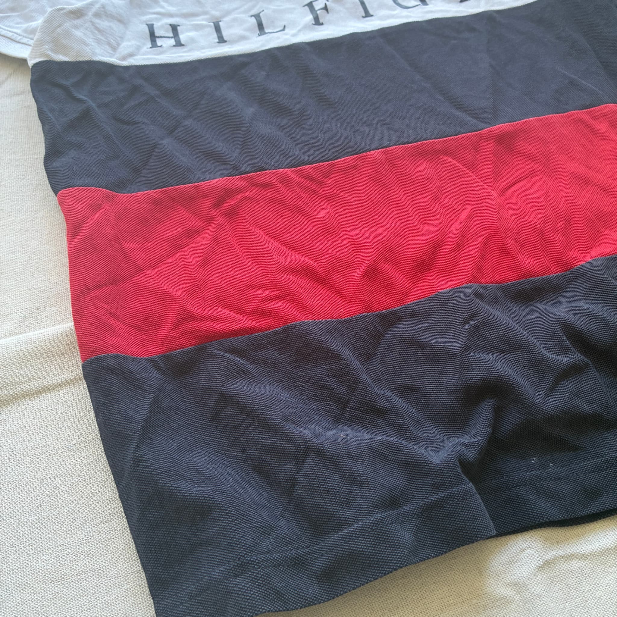 Tommy Hilfiger Men's Colorblock Polo Shirt Size M — photo 2 of 6