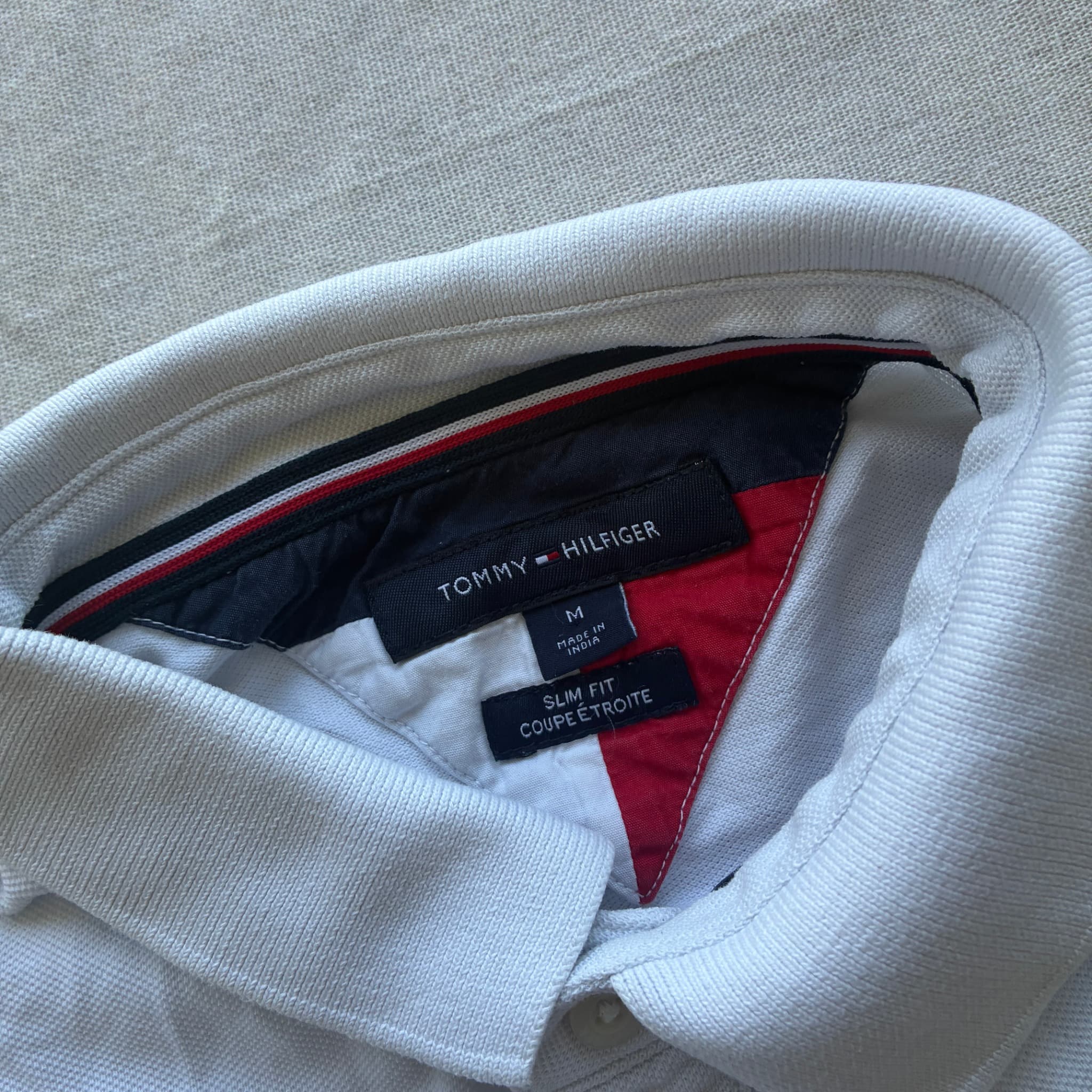 Tommy Hilfiger Men's Colorblock Polo Shirt Size M — photo 4 of 6