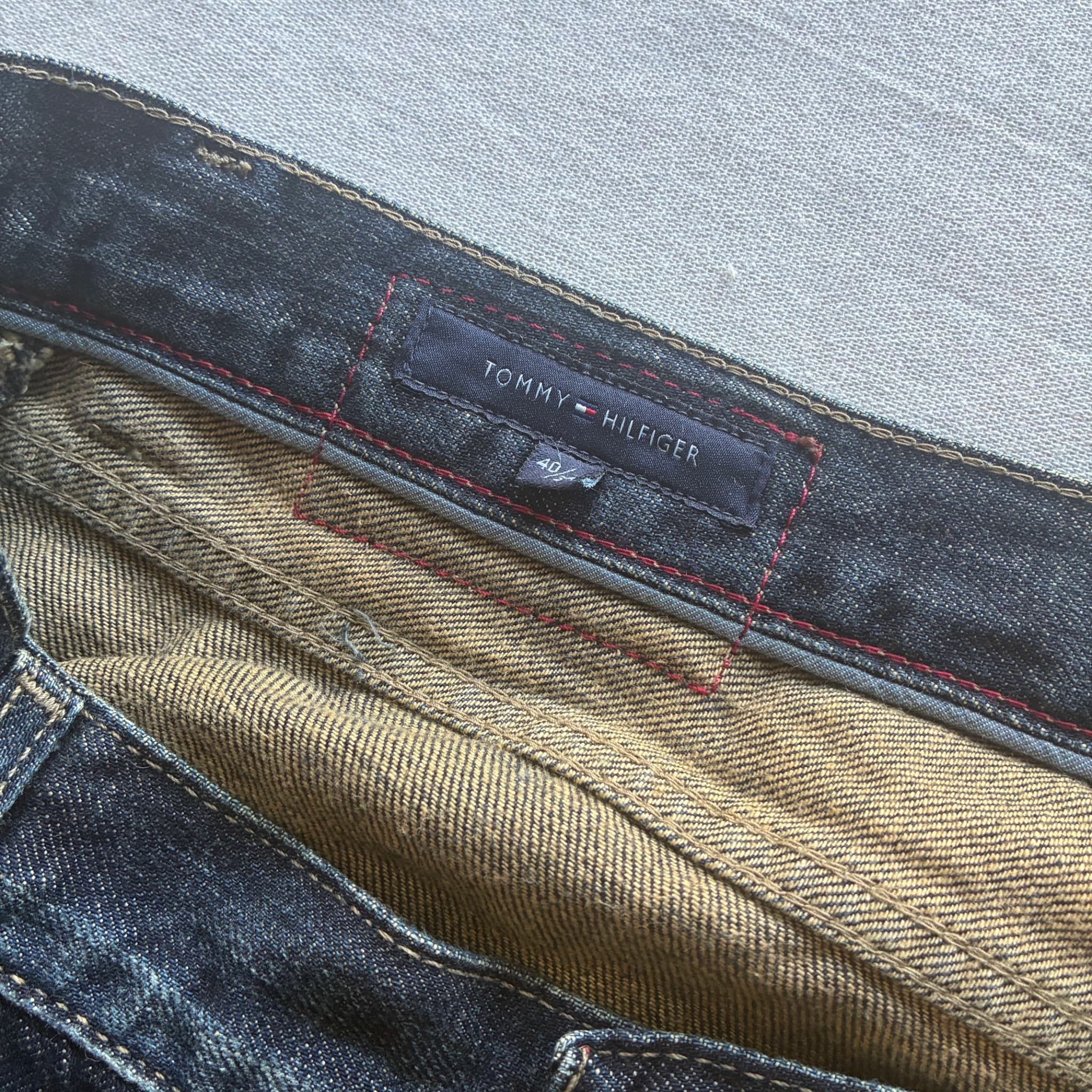 Tommy Hilfiger Men's Dark Wash Jeans 40 — photo 4 of 7