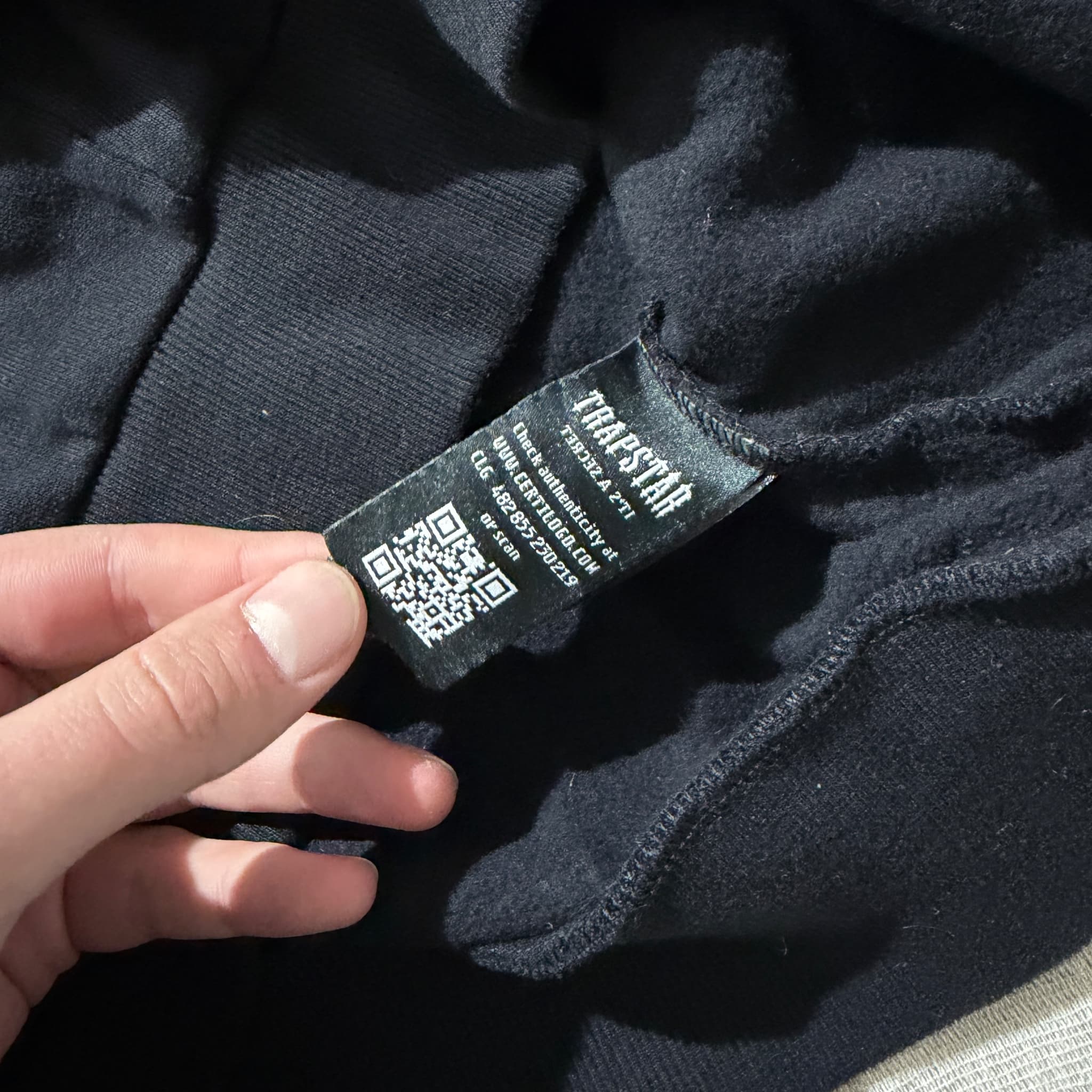 Trapstar It's A Secret Hoodie Black Streetwear — photo 4 of 9