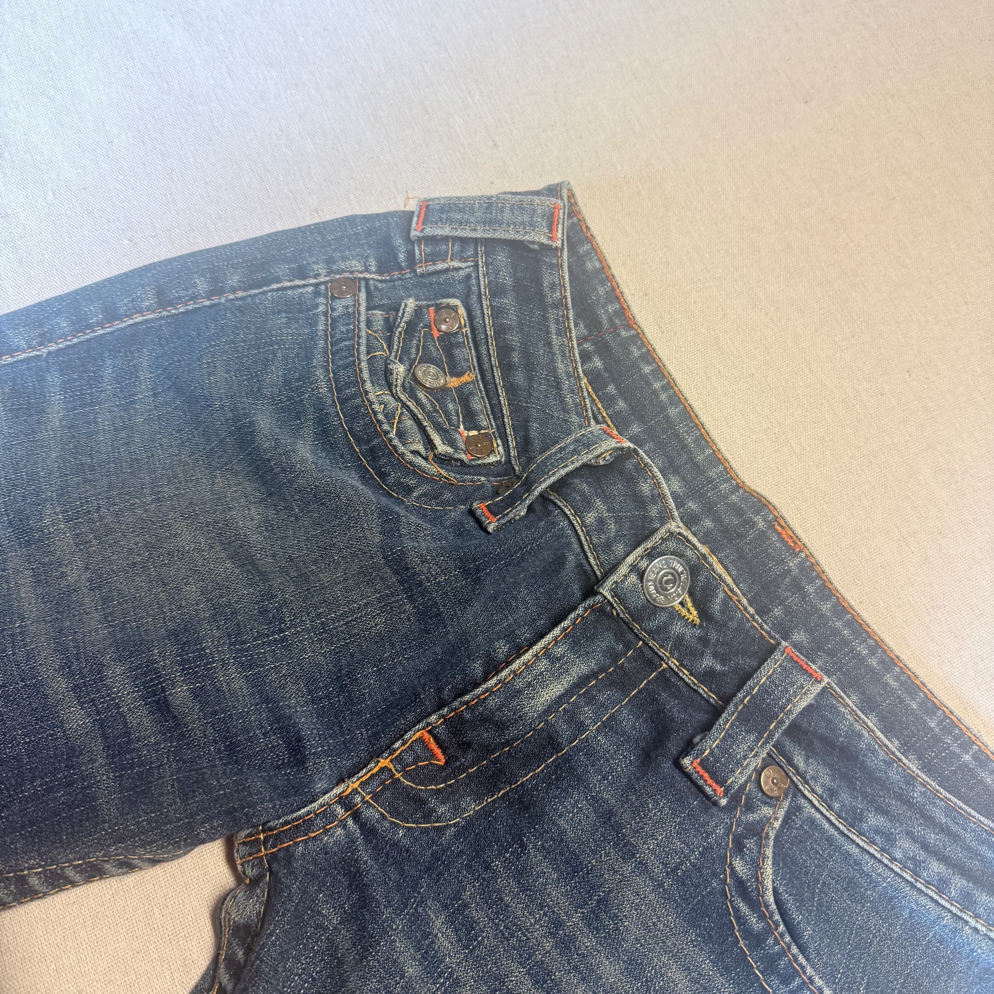 True Religion Joey Big T Jeans Dark Wash Denim Size 31 — photo 4 of 7