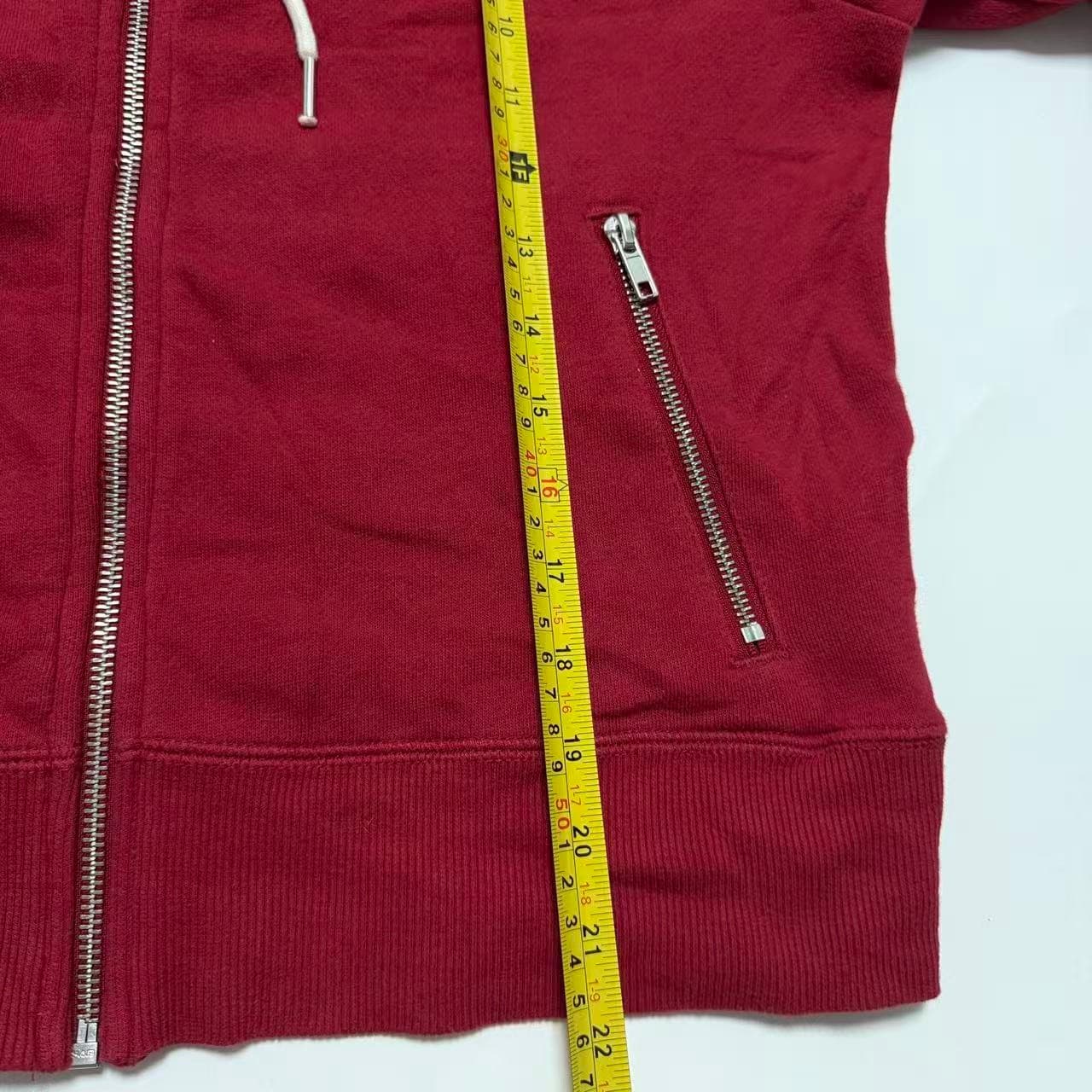 True Religion Red Horseshoe Full-Zip Hoodie — photo 6 of 9