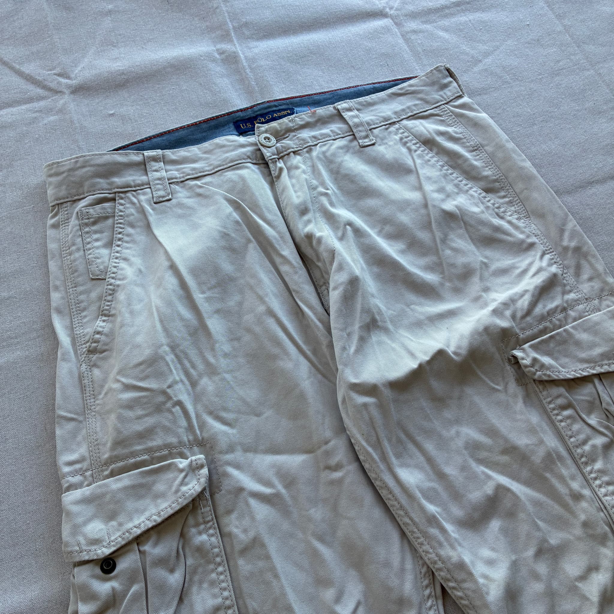 U.S. Polo Assn. Khaki Cargo Pants — photo 3 of 8