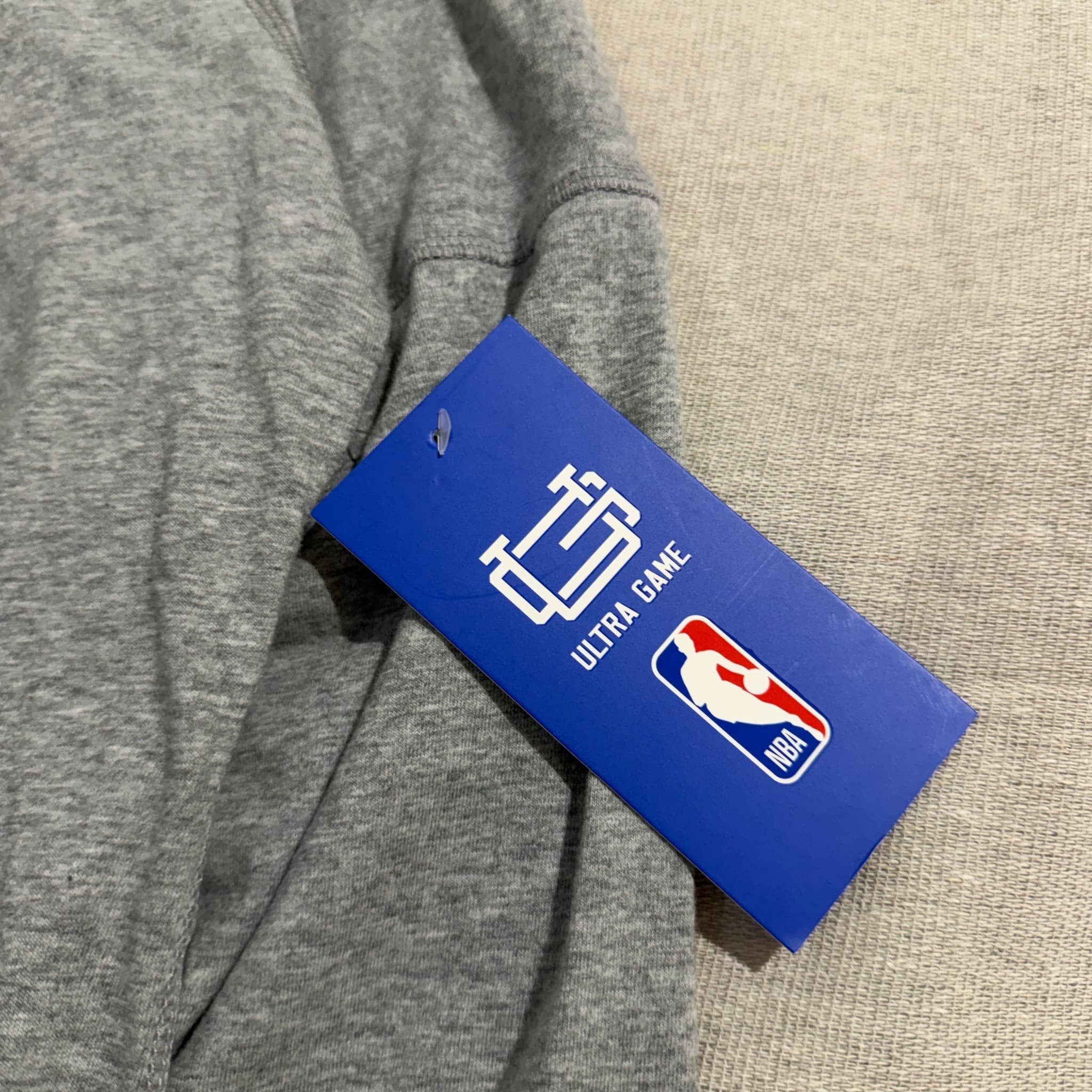 Ultra Game Golden State Warriors NBA Quarter-Zip Pullover Grey Size L — photo 4 of 7